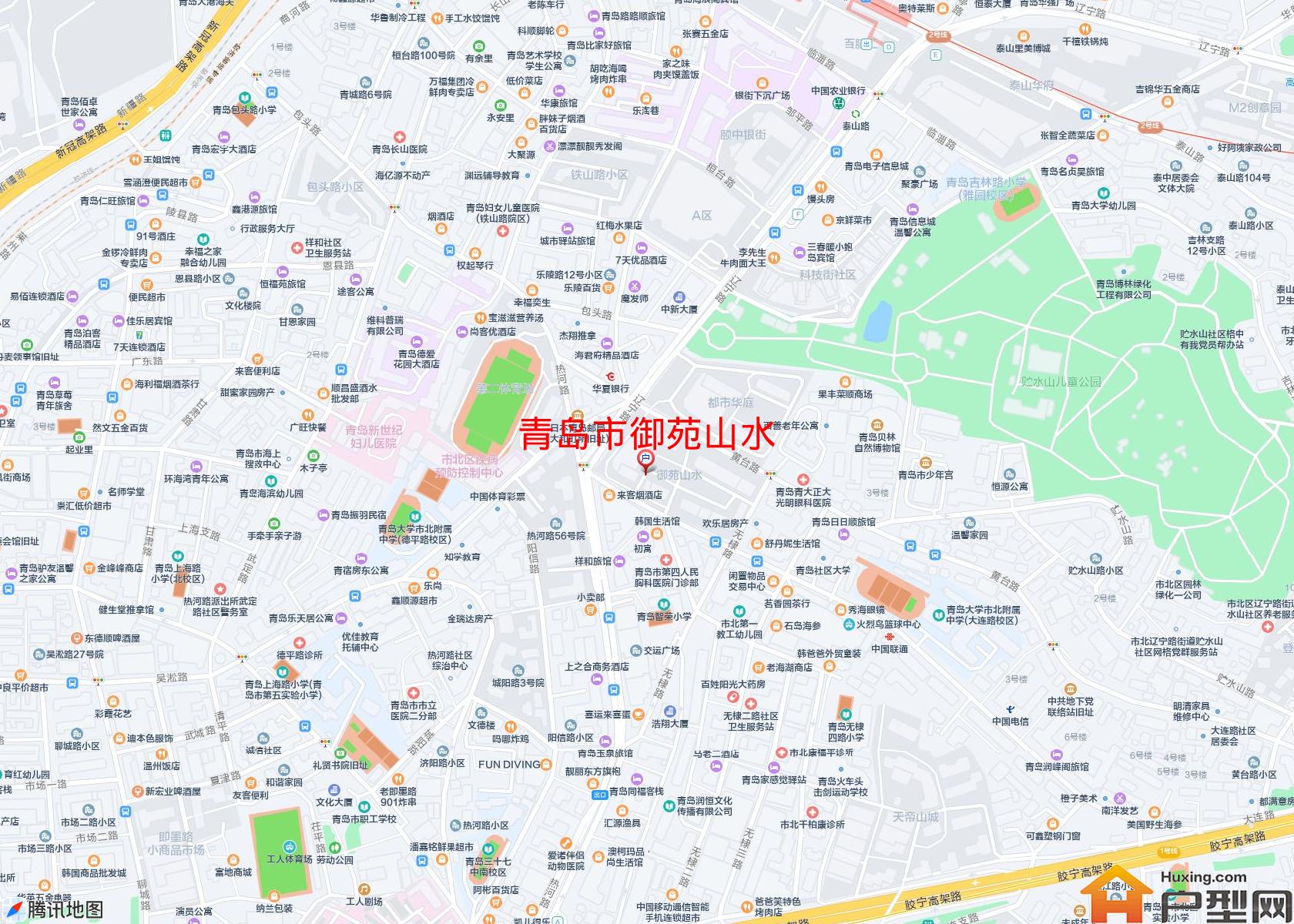 御苑山水小区 - 户型网