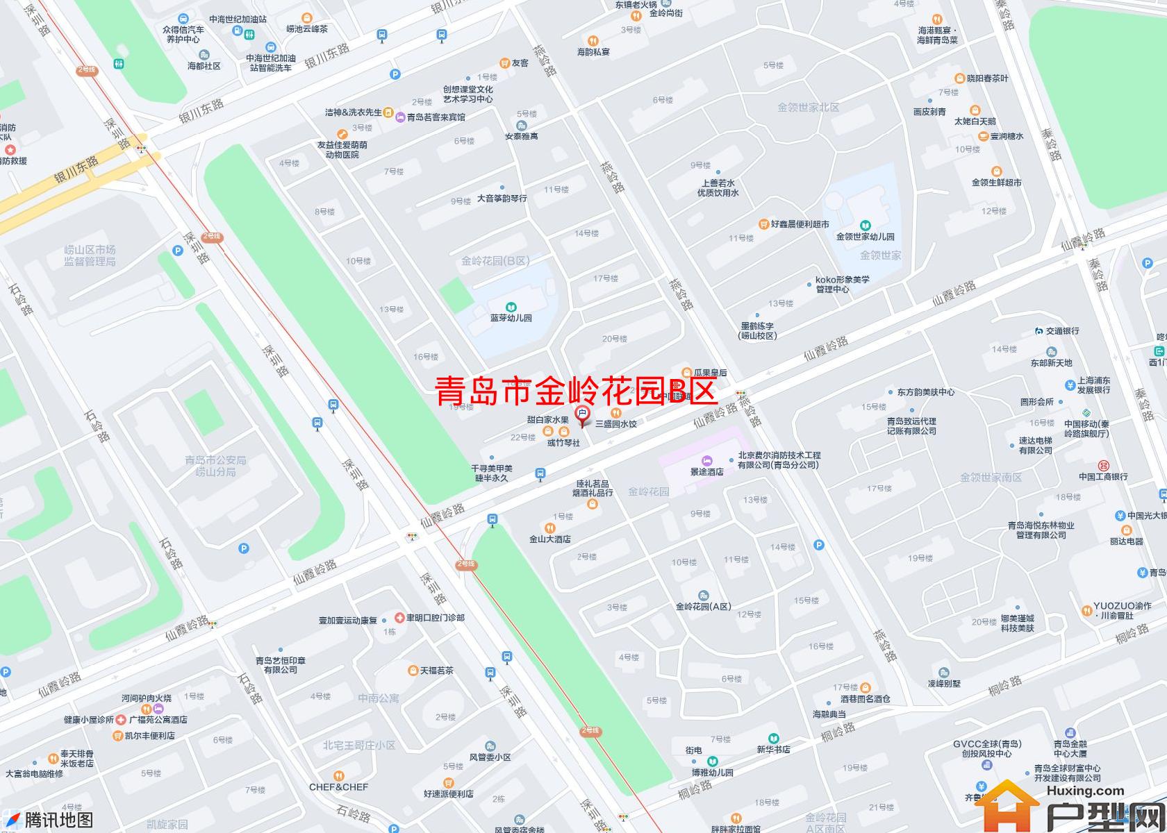 金岭花园B区小区 - 户型网