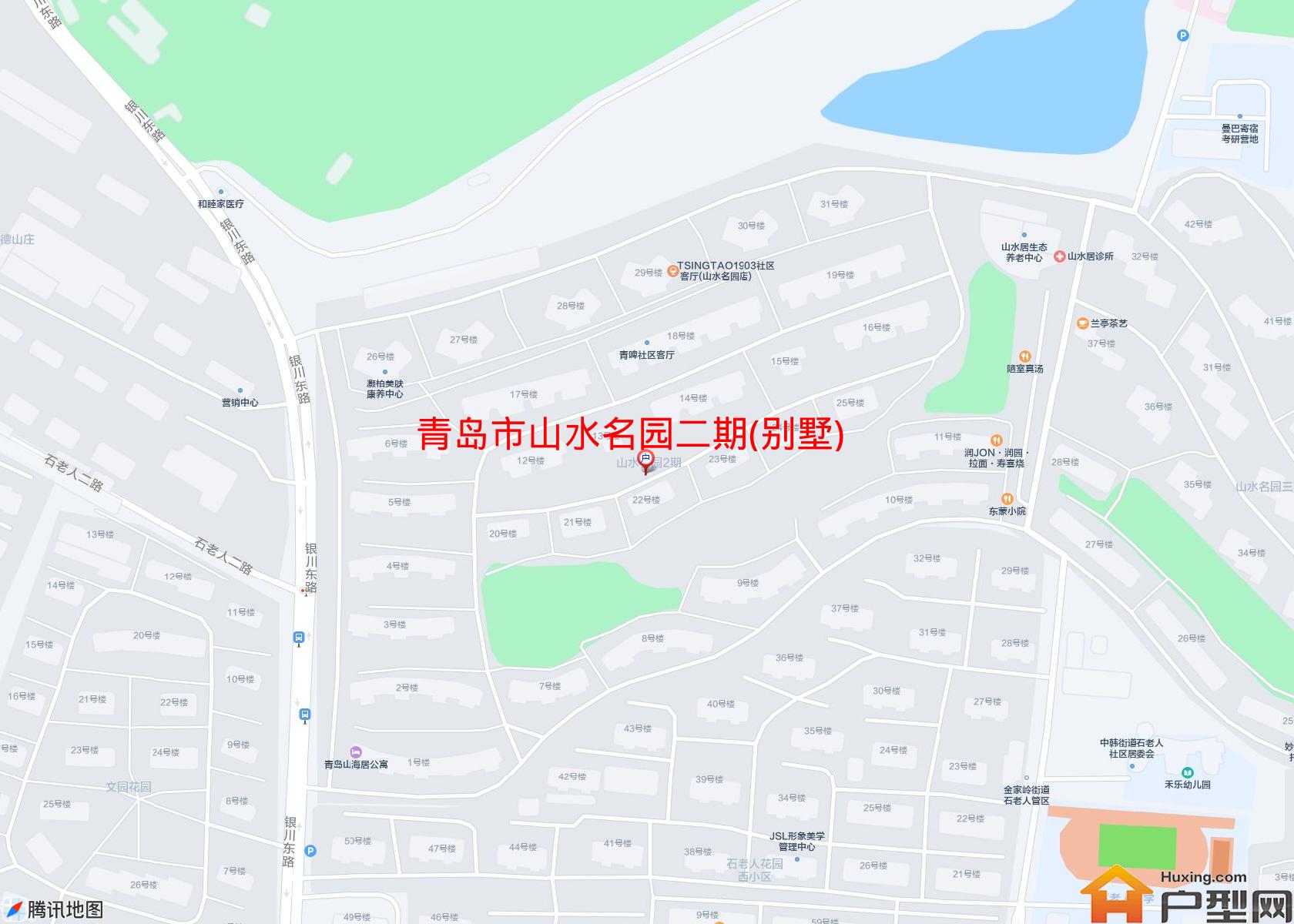 山水名园二期(别墅)小区 - 户型网