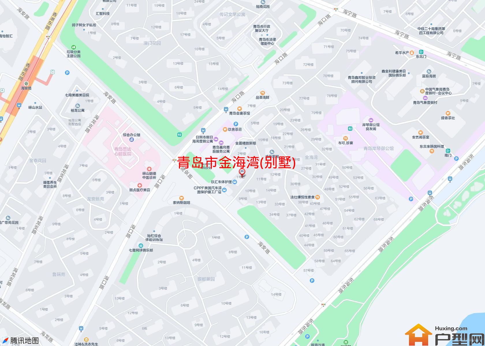 金海湾(别墅)小区 - 户型网