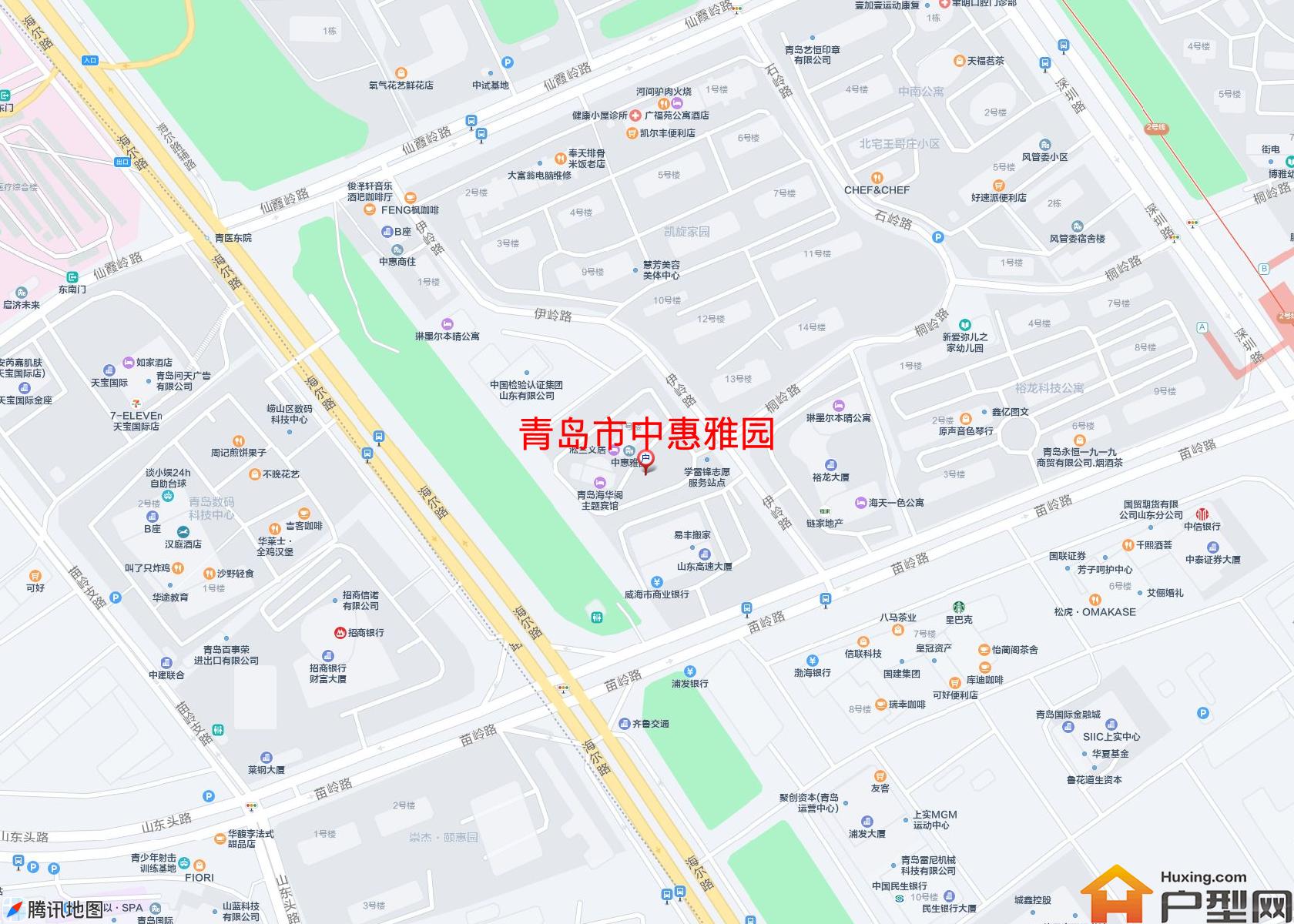 中惠雅园小区 - 户型网