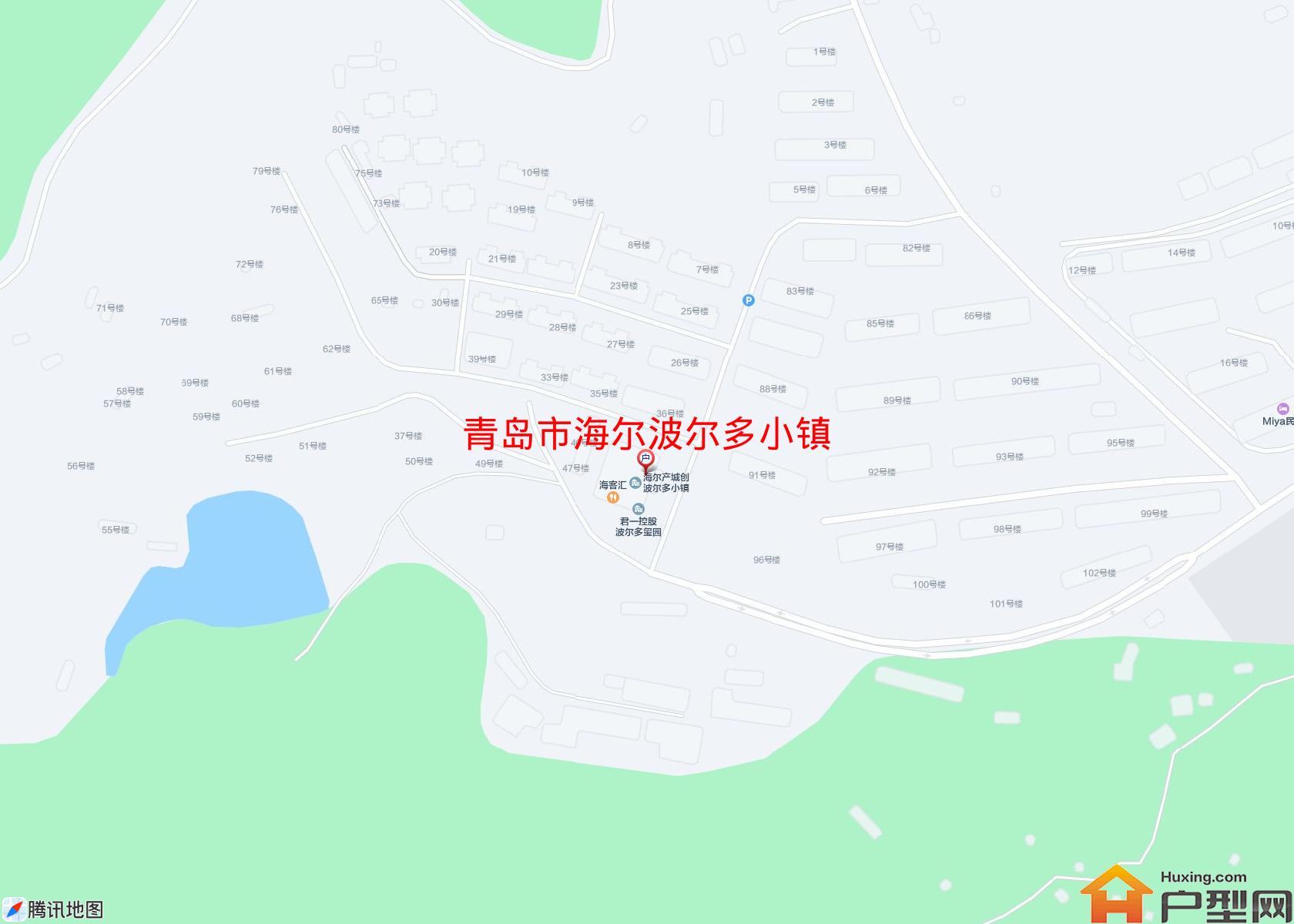 海尔波尔多小镇小区 - 户型网