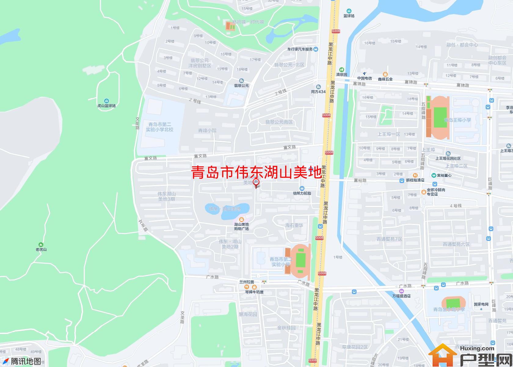 伟东湖山美地小区 - 户型网