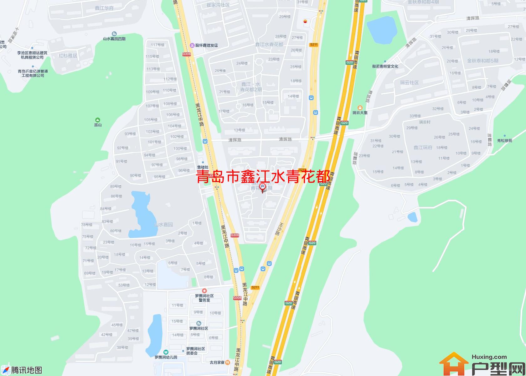 鑫江水青花都小区 - 户型网