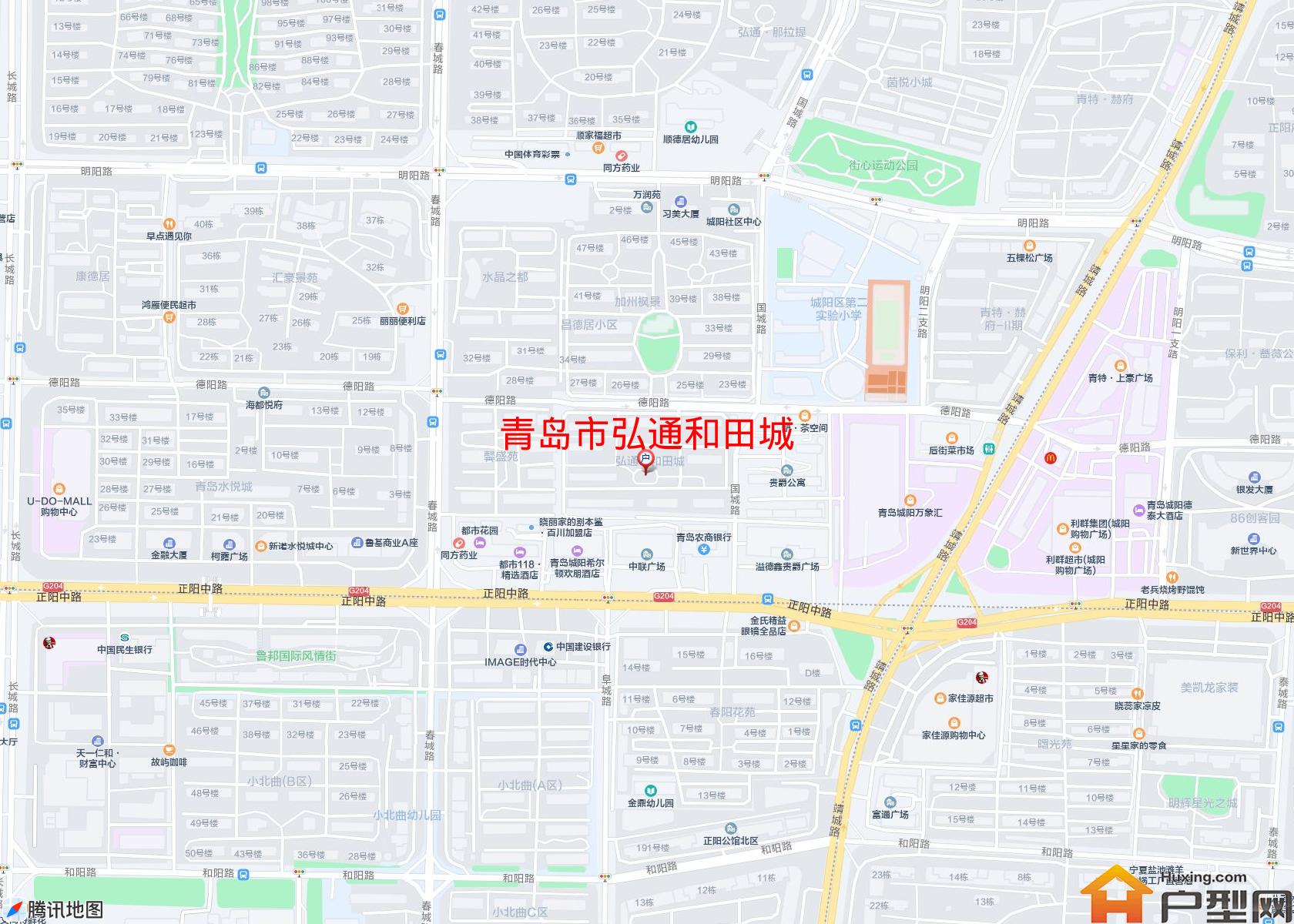 弘通和田城小区 - 户型网 弘通和田城小区 - 户型网