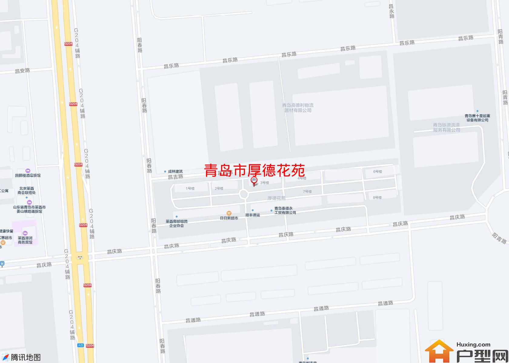 厚德花苑小区 - 户型网