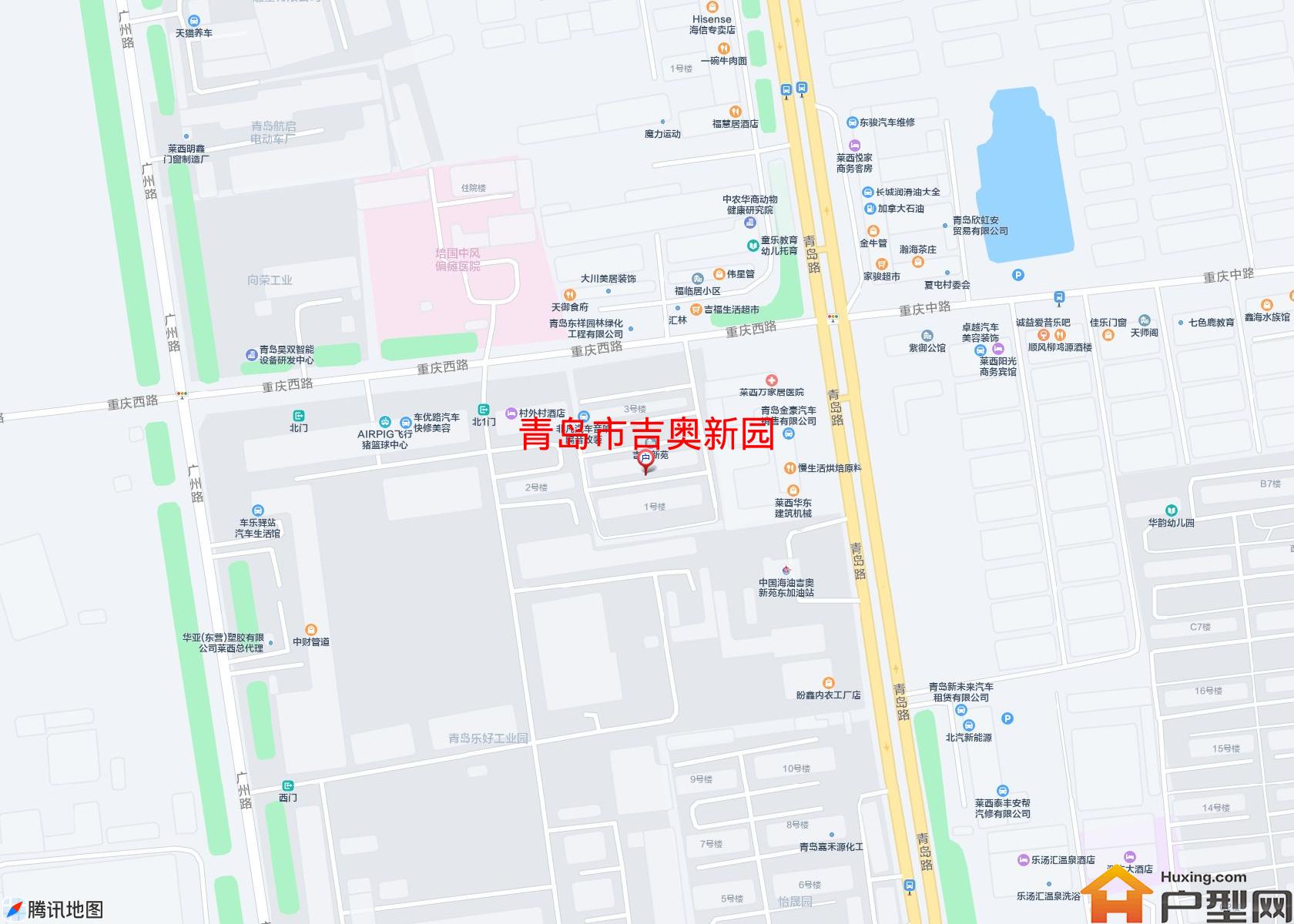 吉奥新园小区 - 户型网