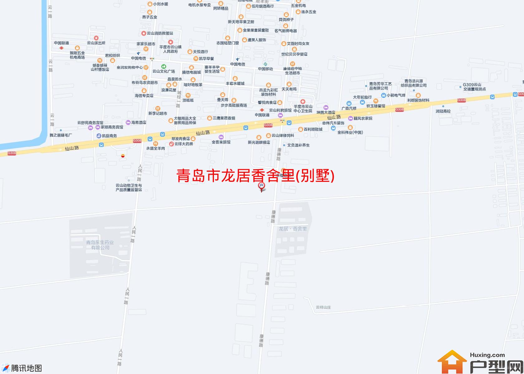 龙居香舍里(别墅)小区 - 户型网