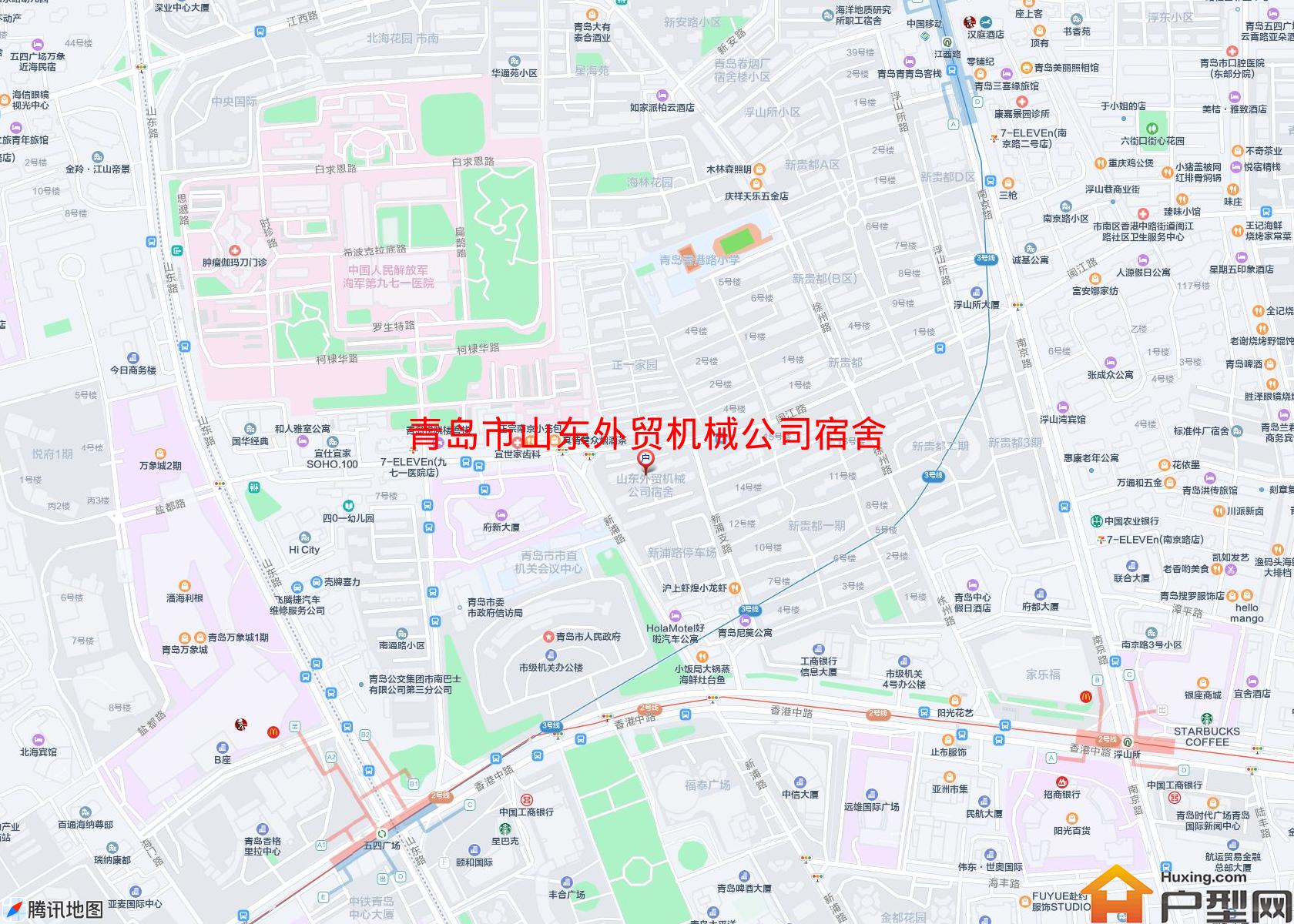 山东外贸机械公司宿舍小区 - 户型网