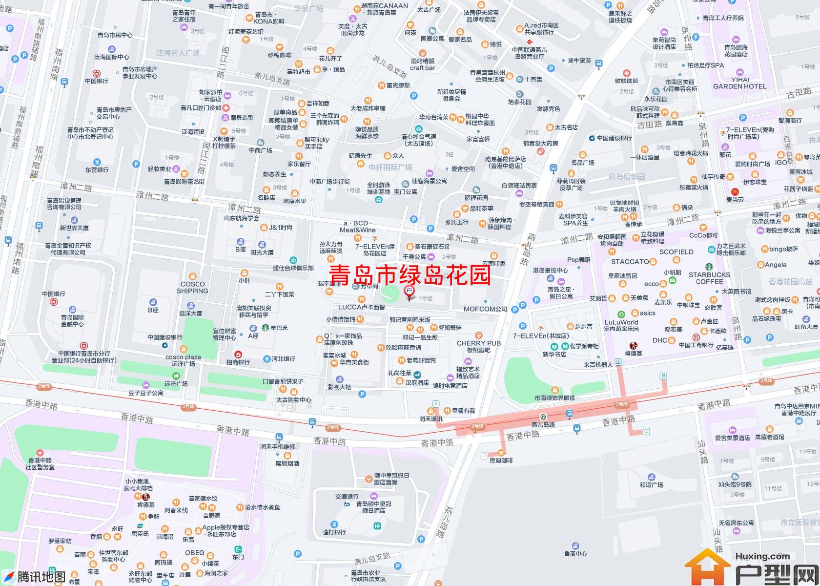绿岛花园小区 - 户型网 绿岛花园小区 - 户型网