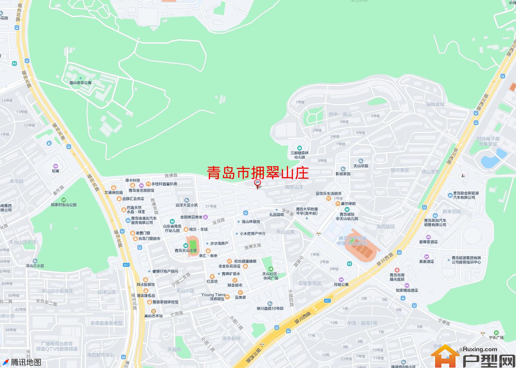 拥翠山庄小区 - 户型网 拥翠山庄小区 - 户型网