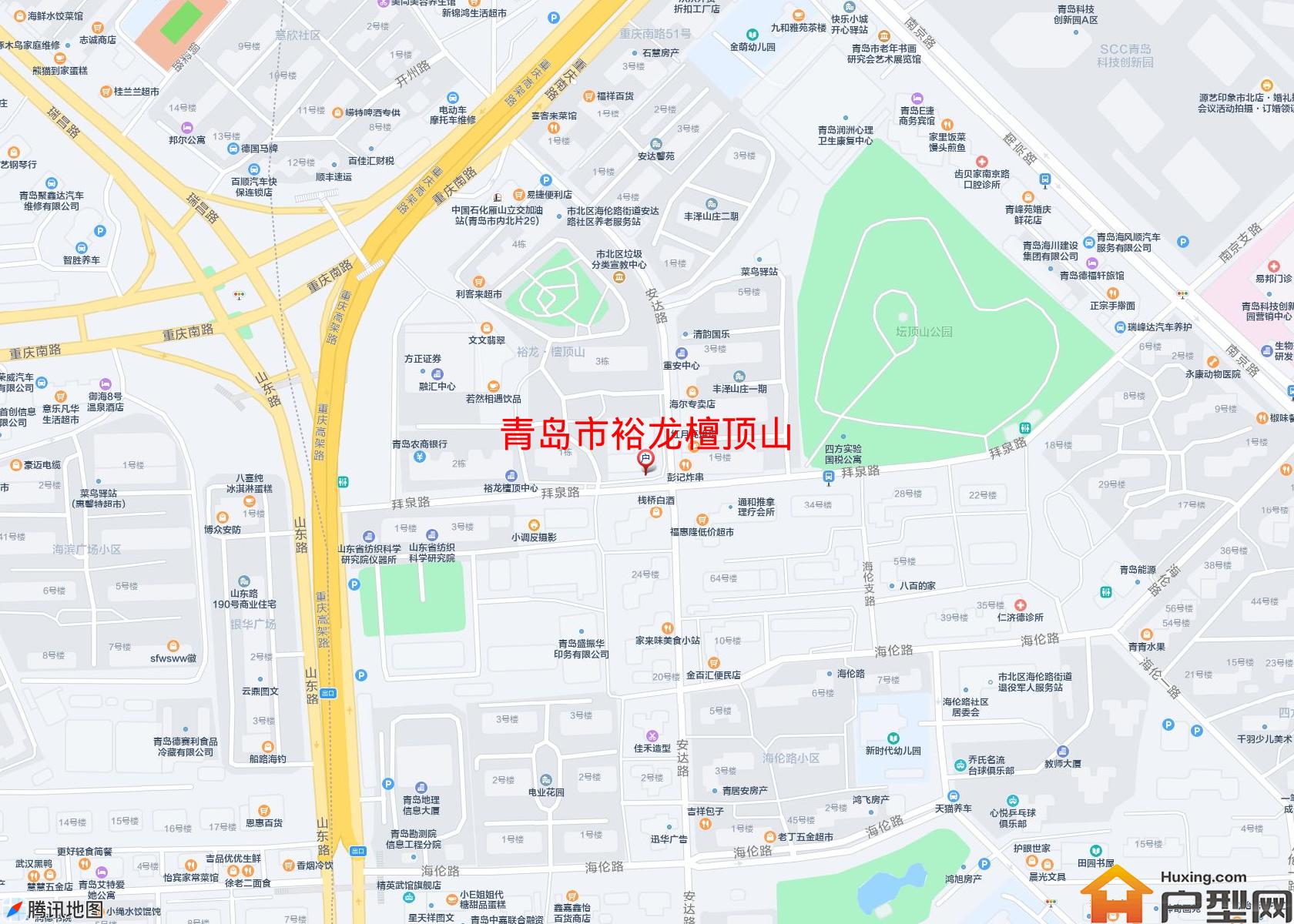 裕龙檀顶山小区 - 户型网