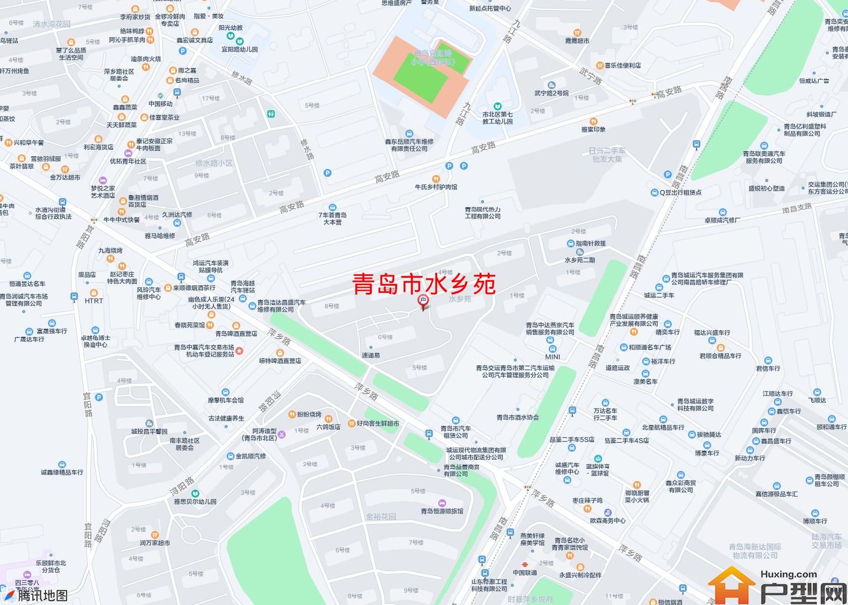 水乡苑小区 - 户型网