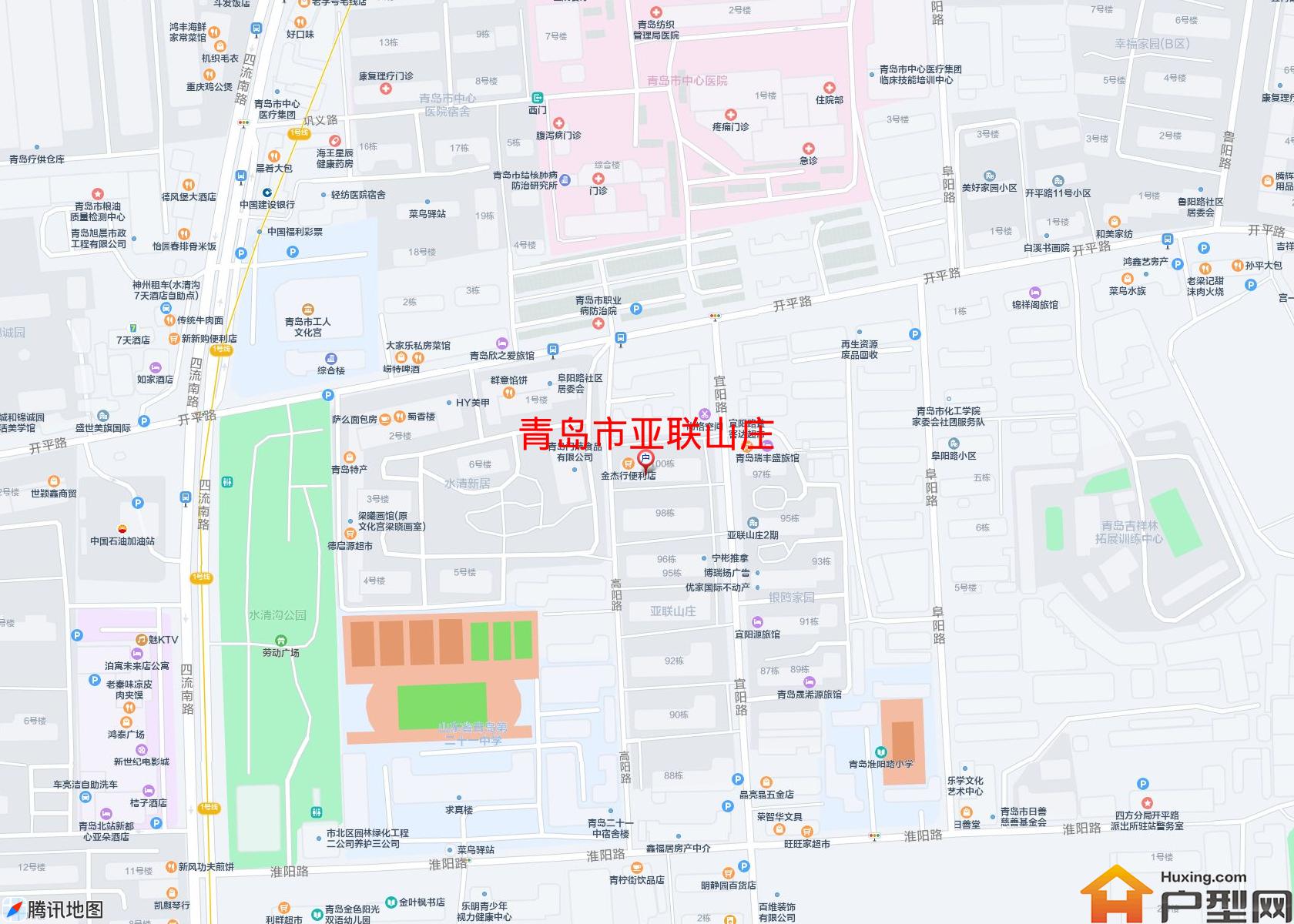 亚联山庄小区 - 户型网