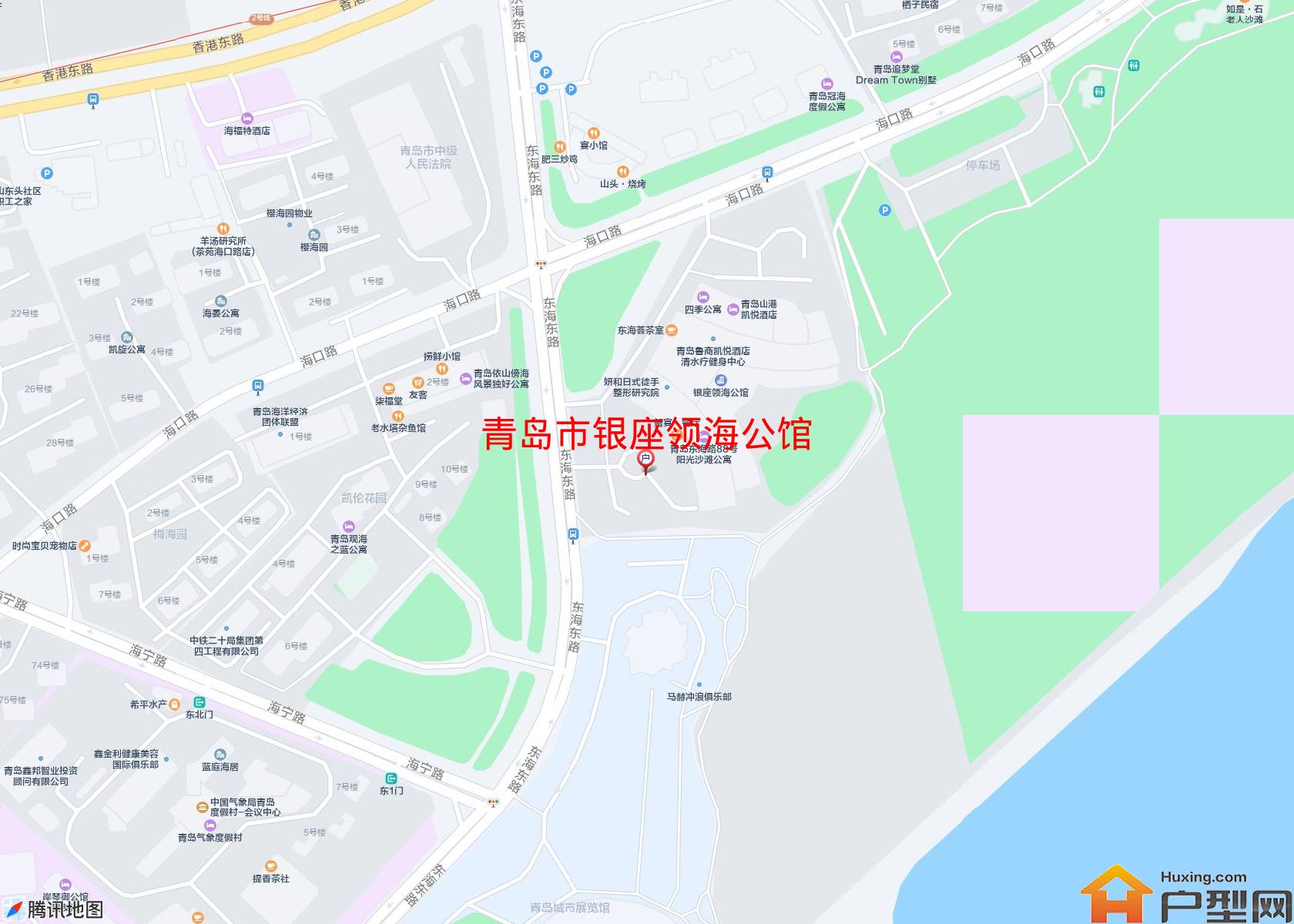 银座领海公馆小区 - 户型网