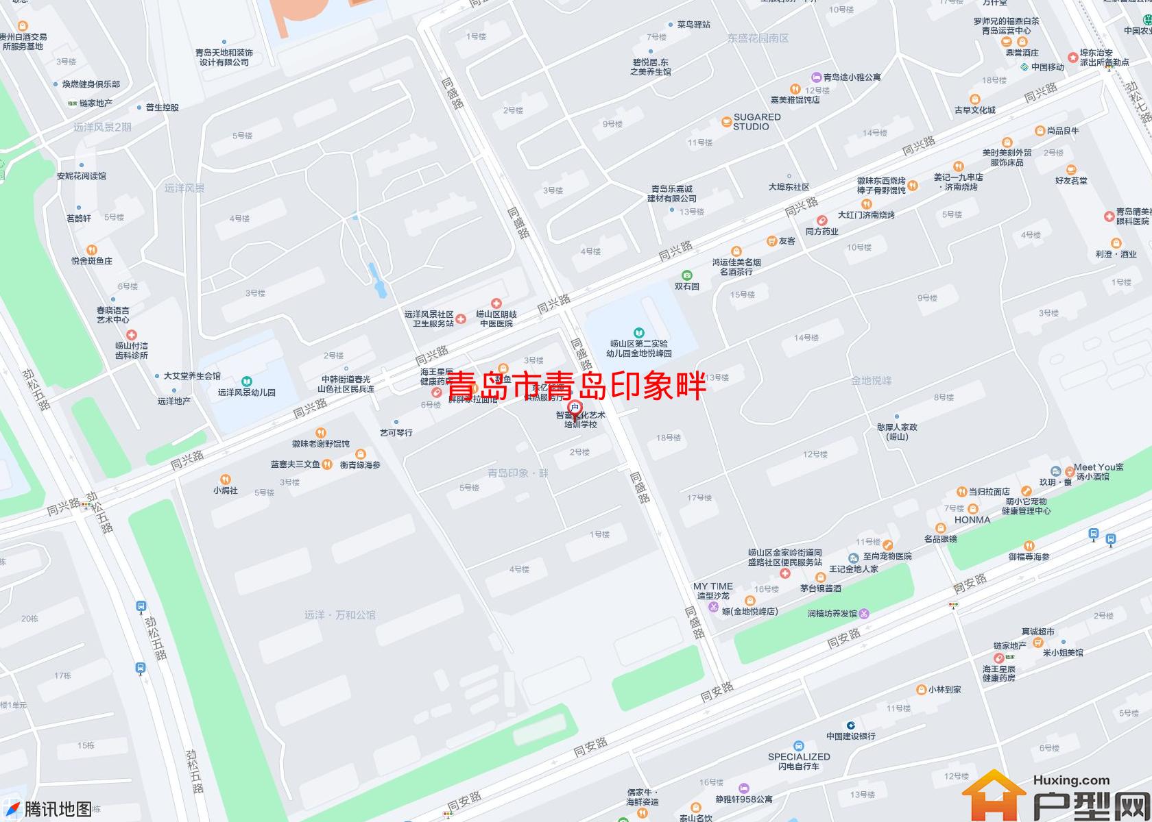 青岛印象畔小区 - 户型网