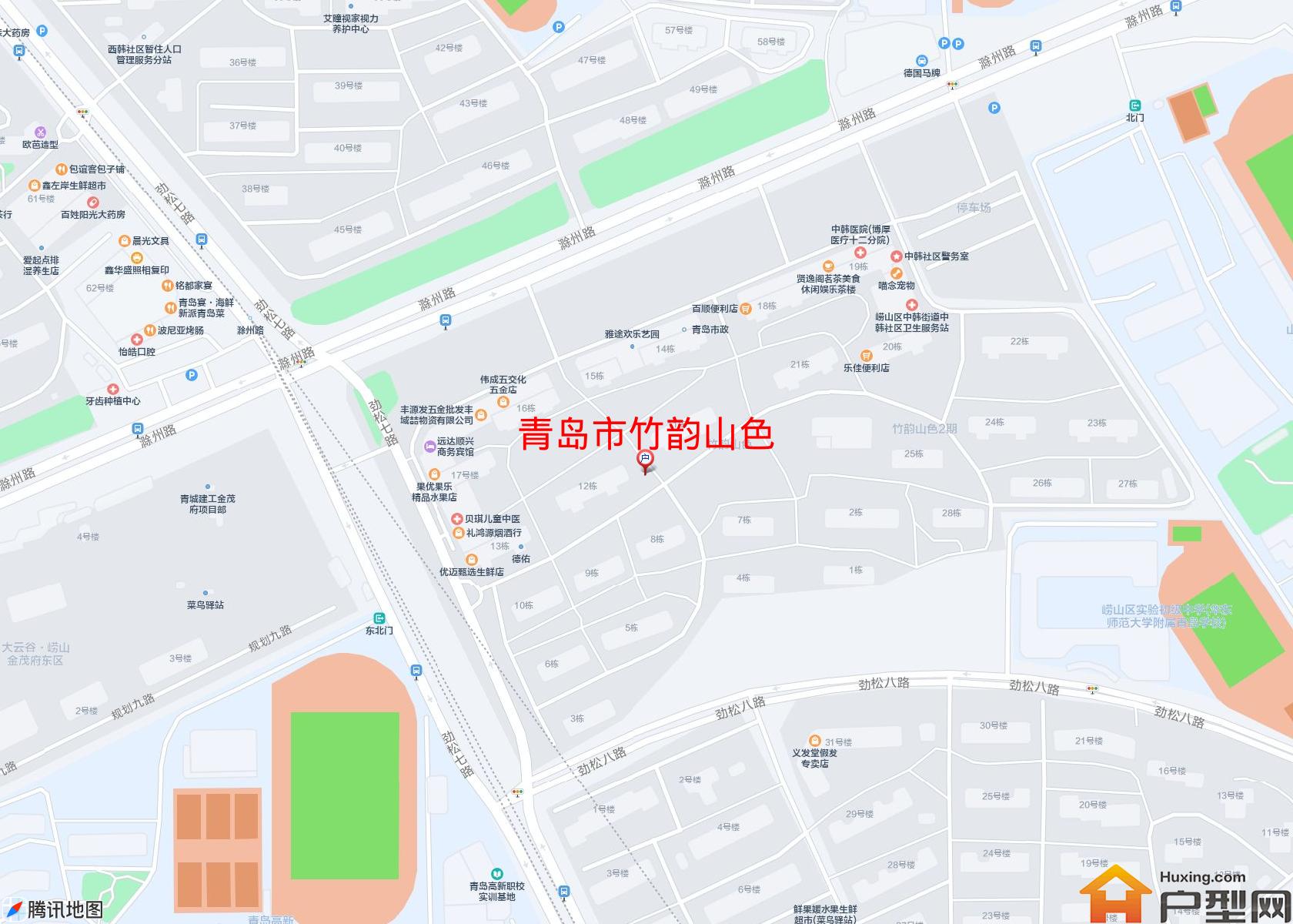 竹韵山色小区 - 户型网