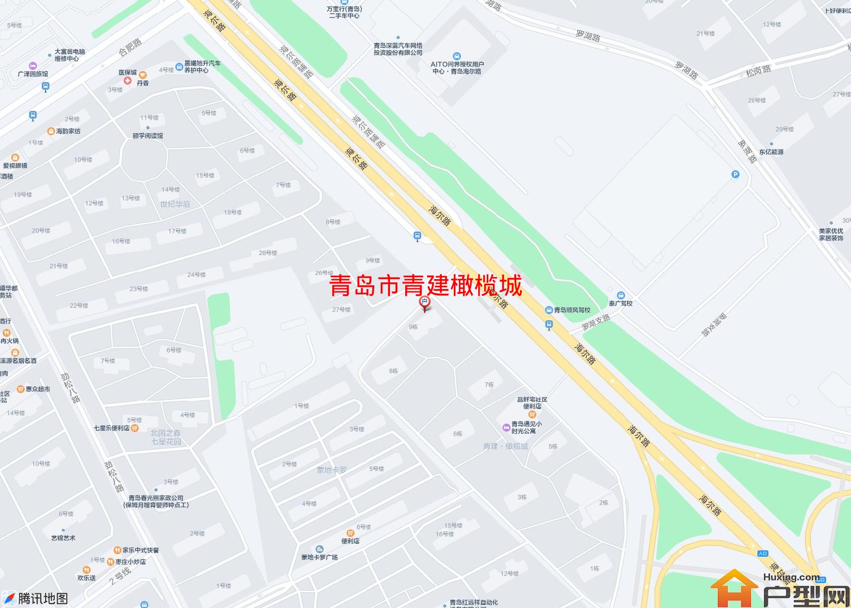 青建橄榄城小区 - 户型网