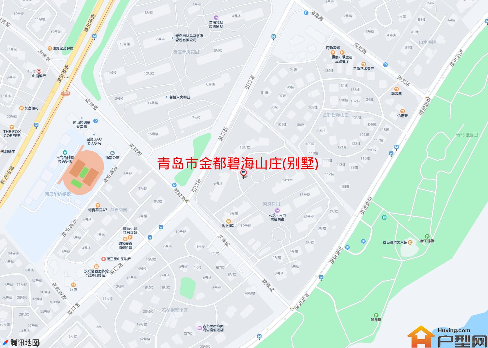 金都碧海山庄(别墅)小区 - 户型网