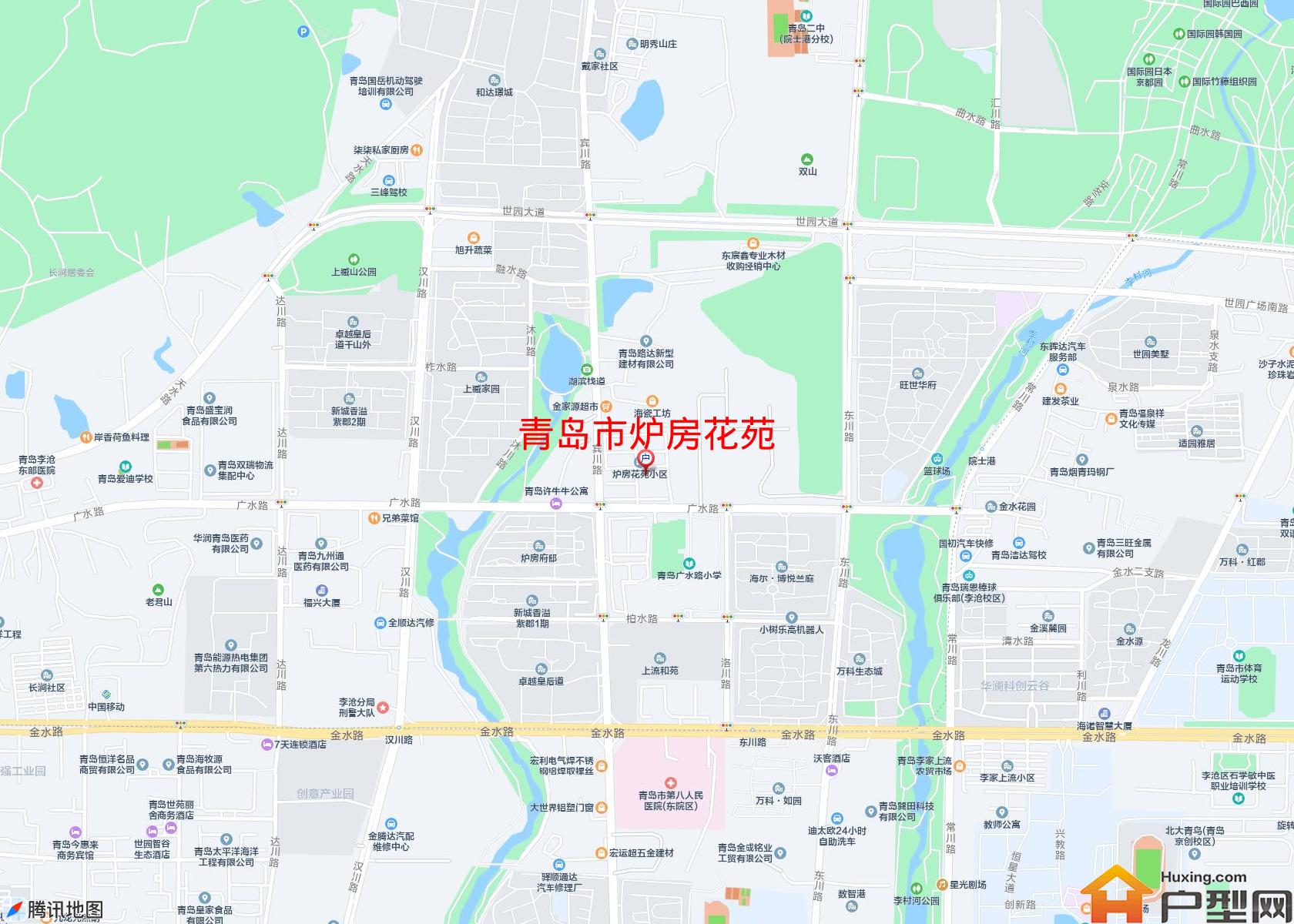 炉房花苑小区 - 户型网