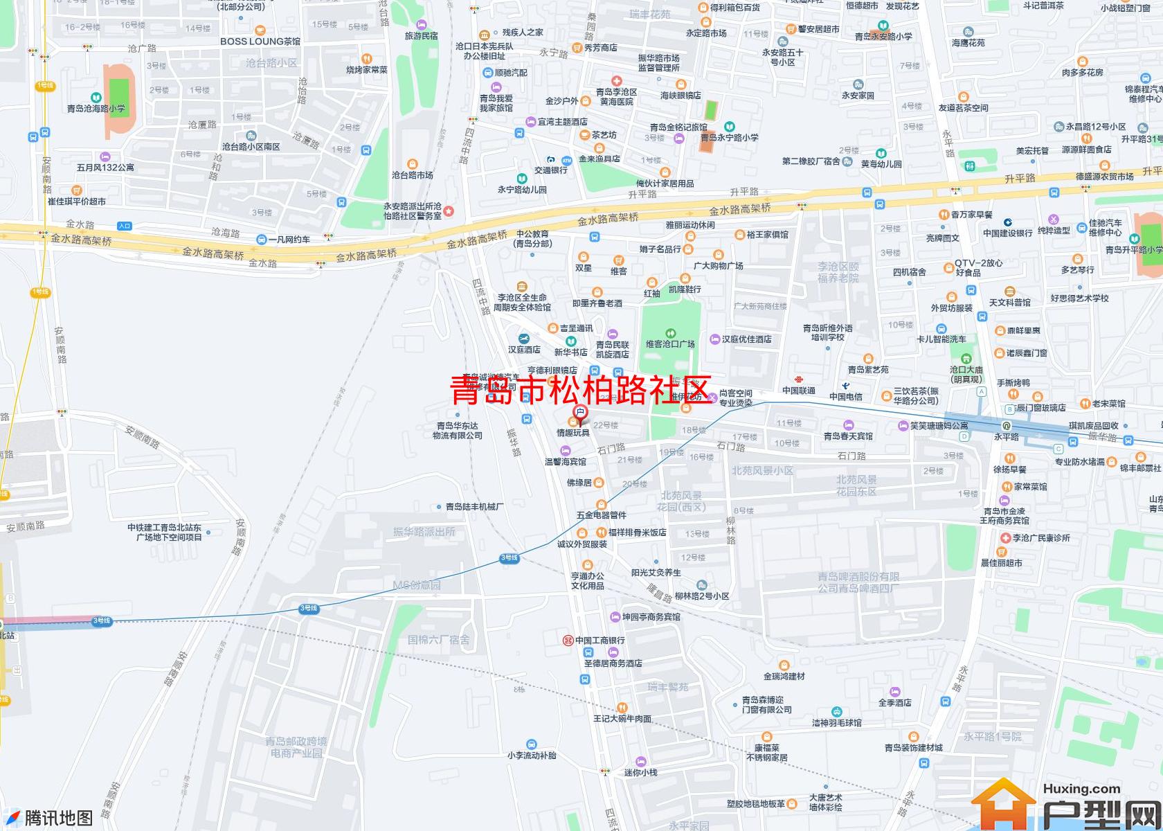 松柏路社区小区 - 户型网