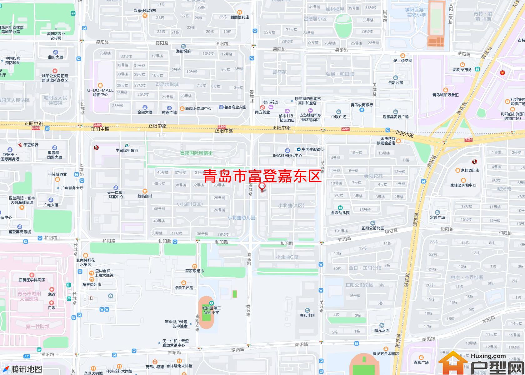 富登嘉东区小区 - 户型网