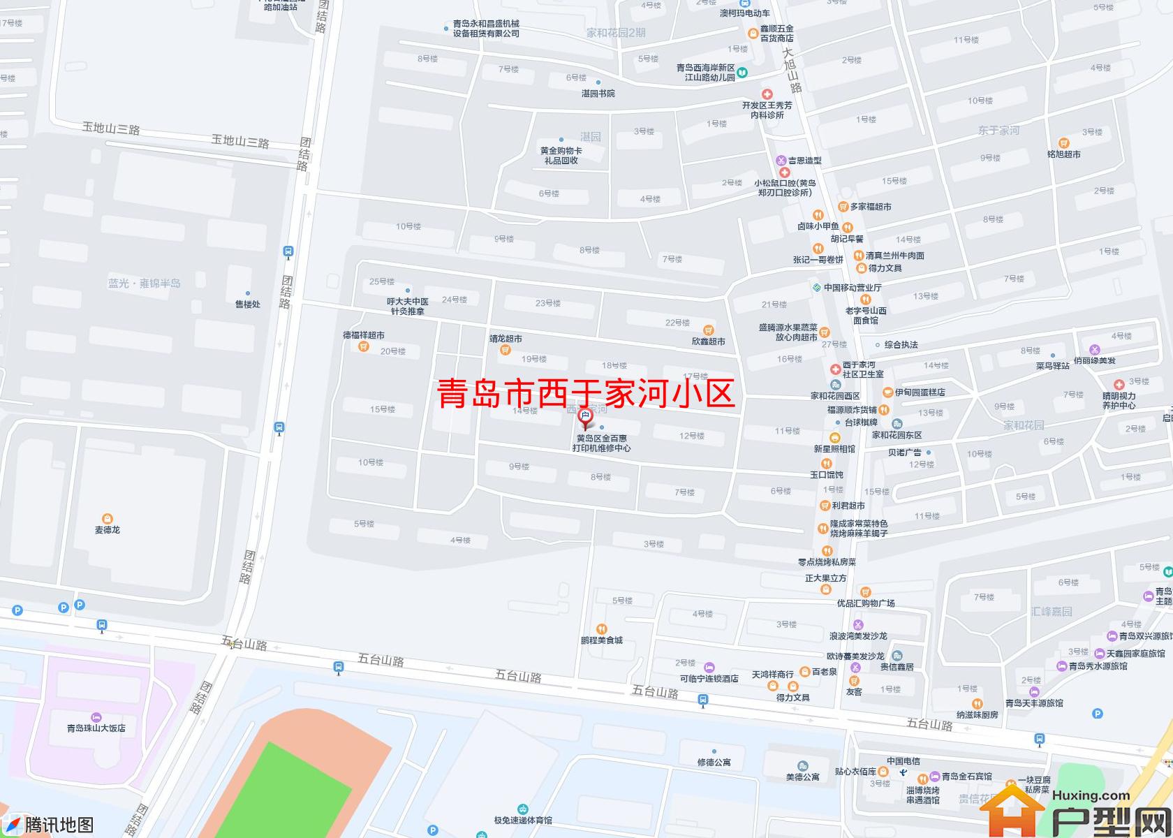 西于家河小区小区 - 户型网