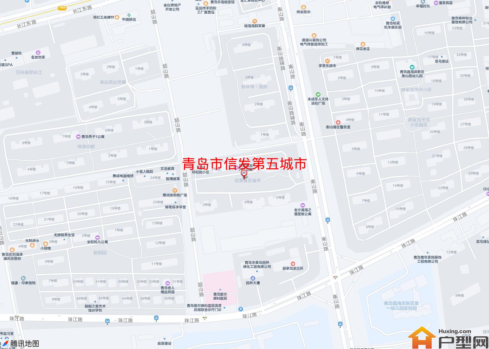 信发第五城市小区 - 户型网