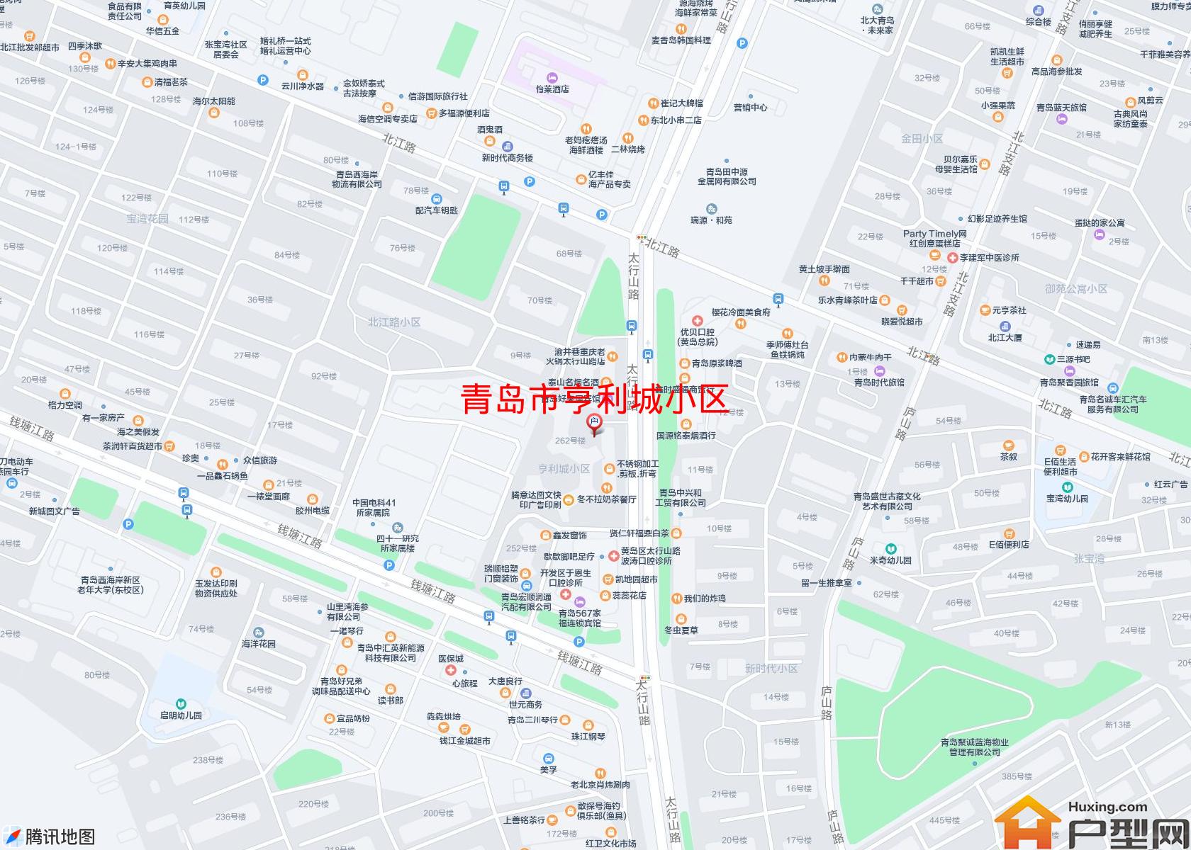亨利城小区小区 - 户型网
