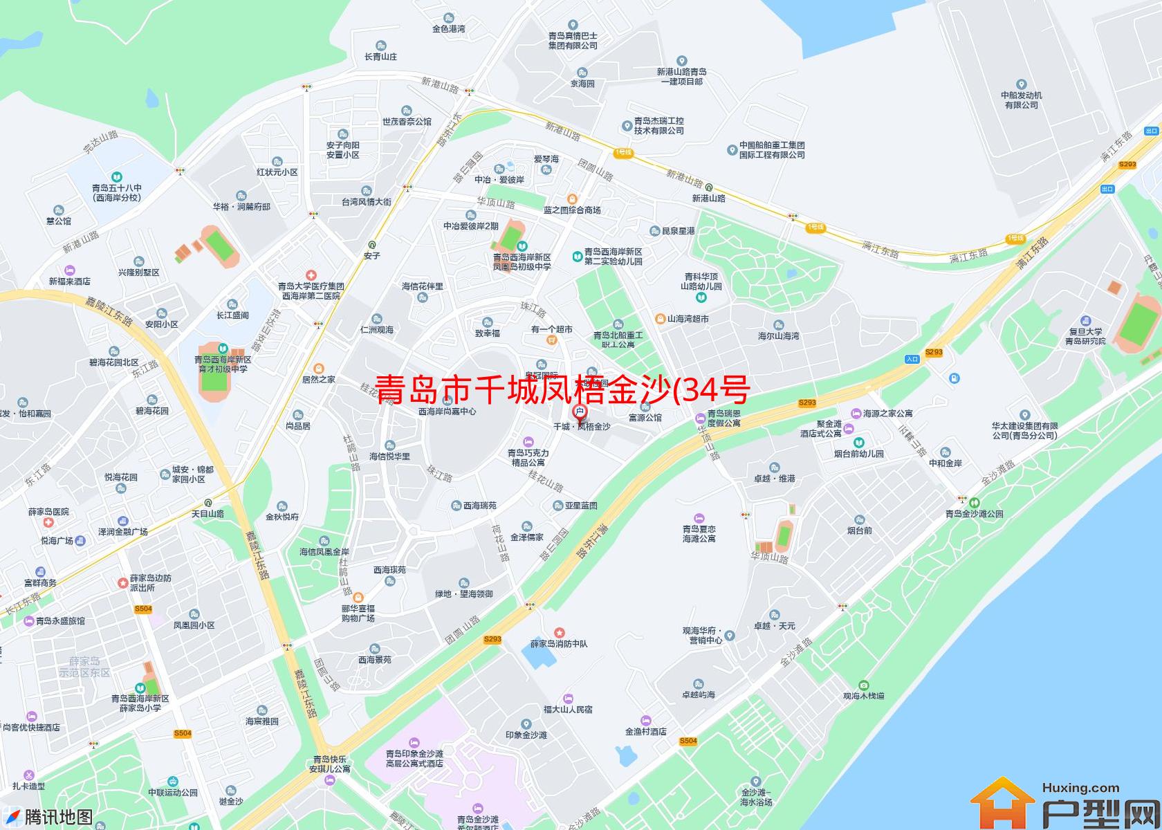 千城凤梧金沙(34号)小区 - 户型网