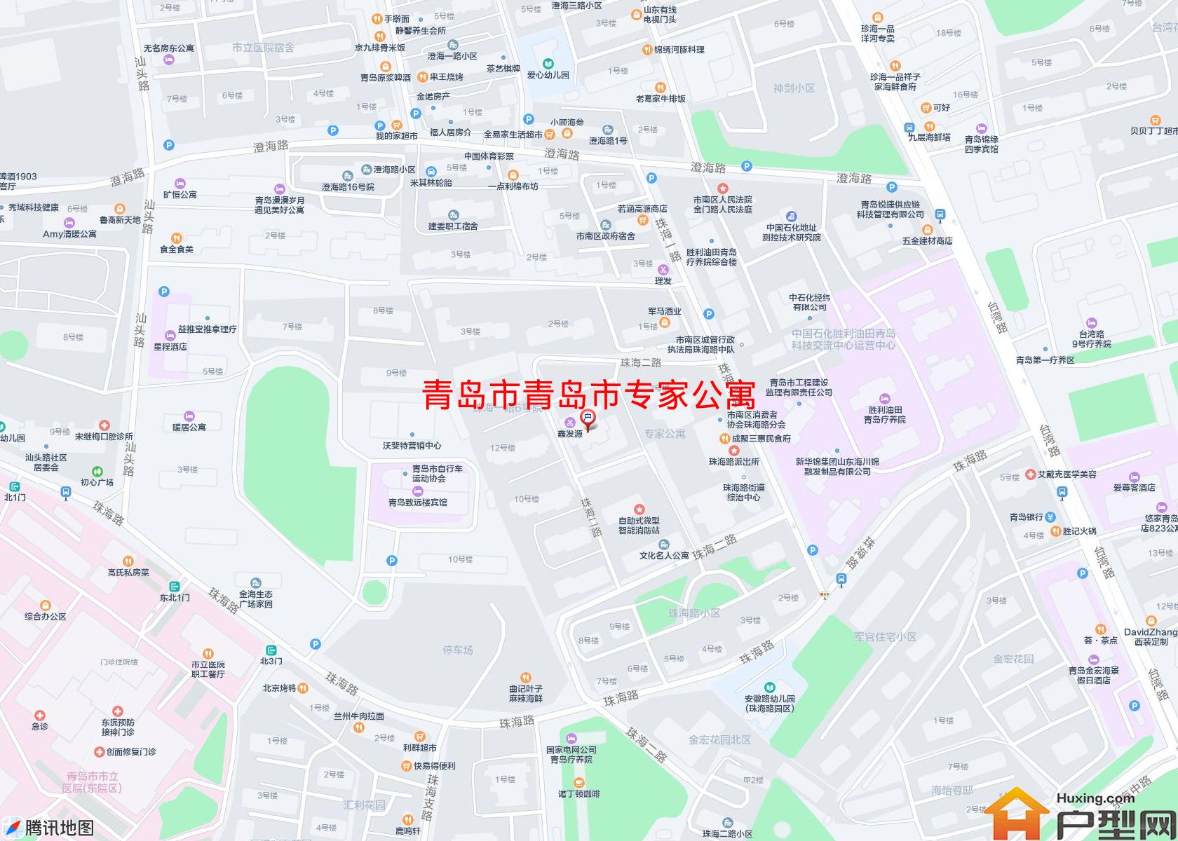 青岛市专家公寓小区 - 户型网
