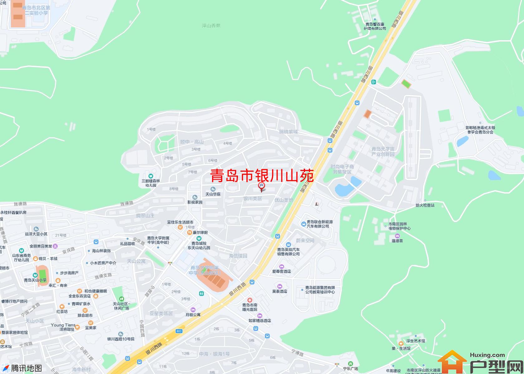 银川山苑小区 - 户型网