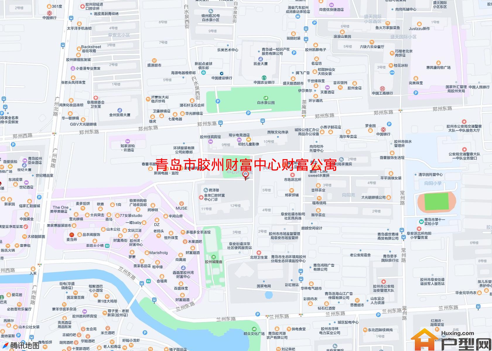 胶州财富中心财富公寓小区 - 户型网
