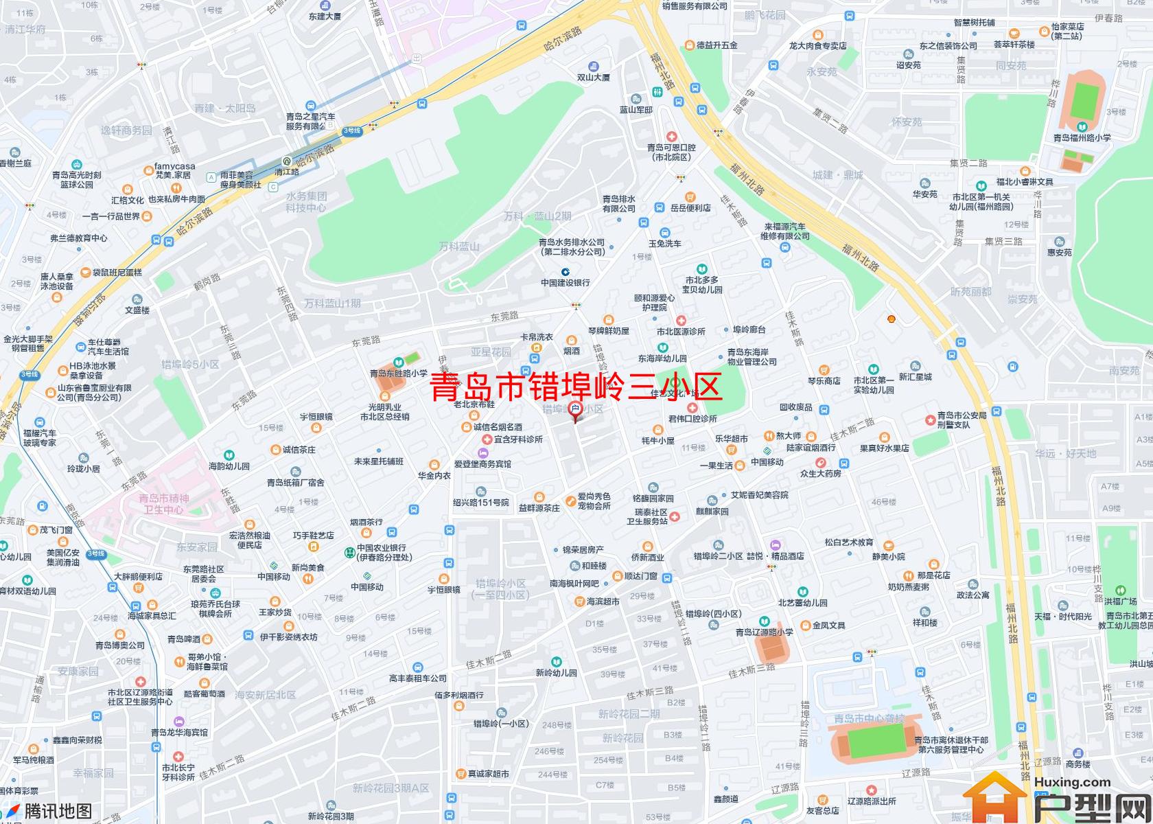 错埠岭三小区小区 - 户型网