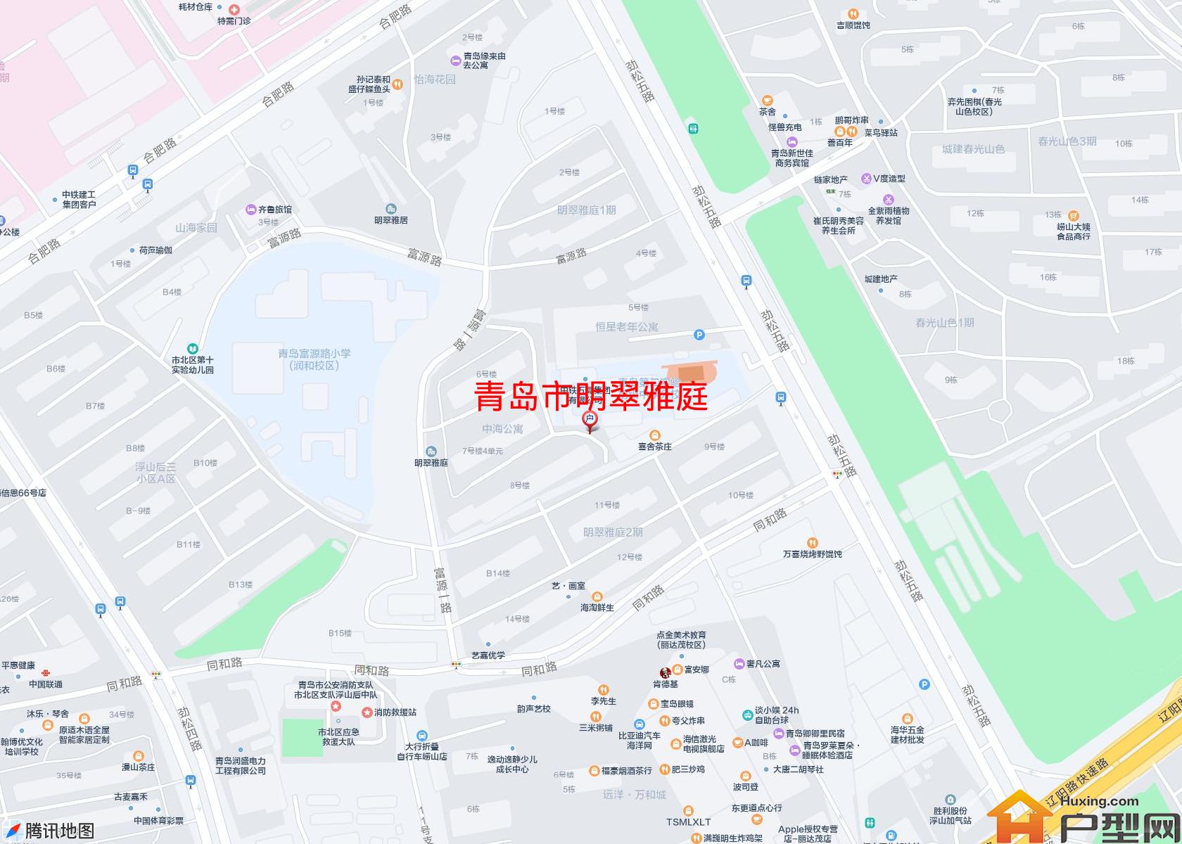 明翠雅庭小区 - 户型网 明翠雅庭小区 - 户型网