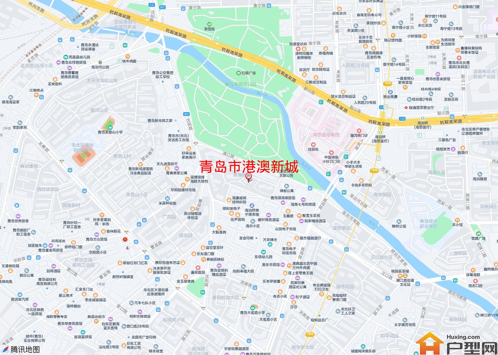 港澳新城小区 - 户型网