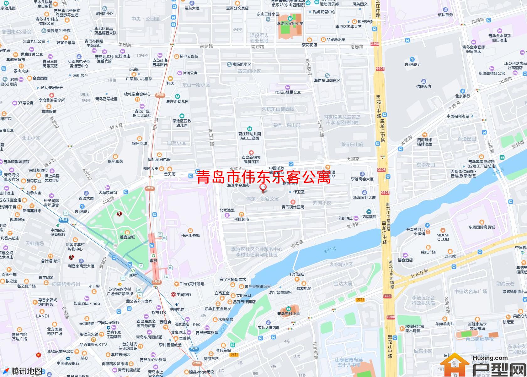 伟东乐客公寓小区 - 户型网