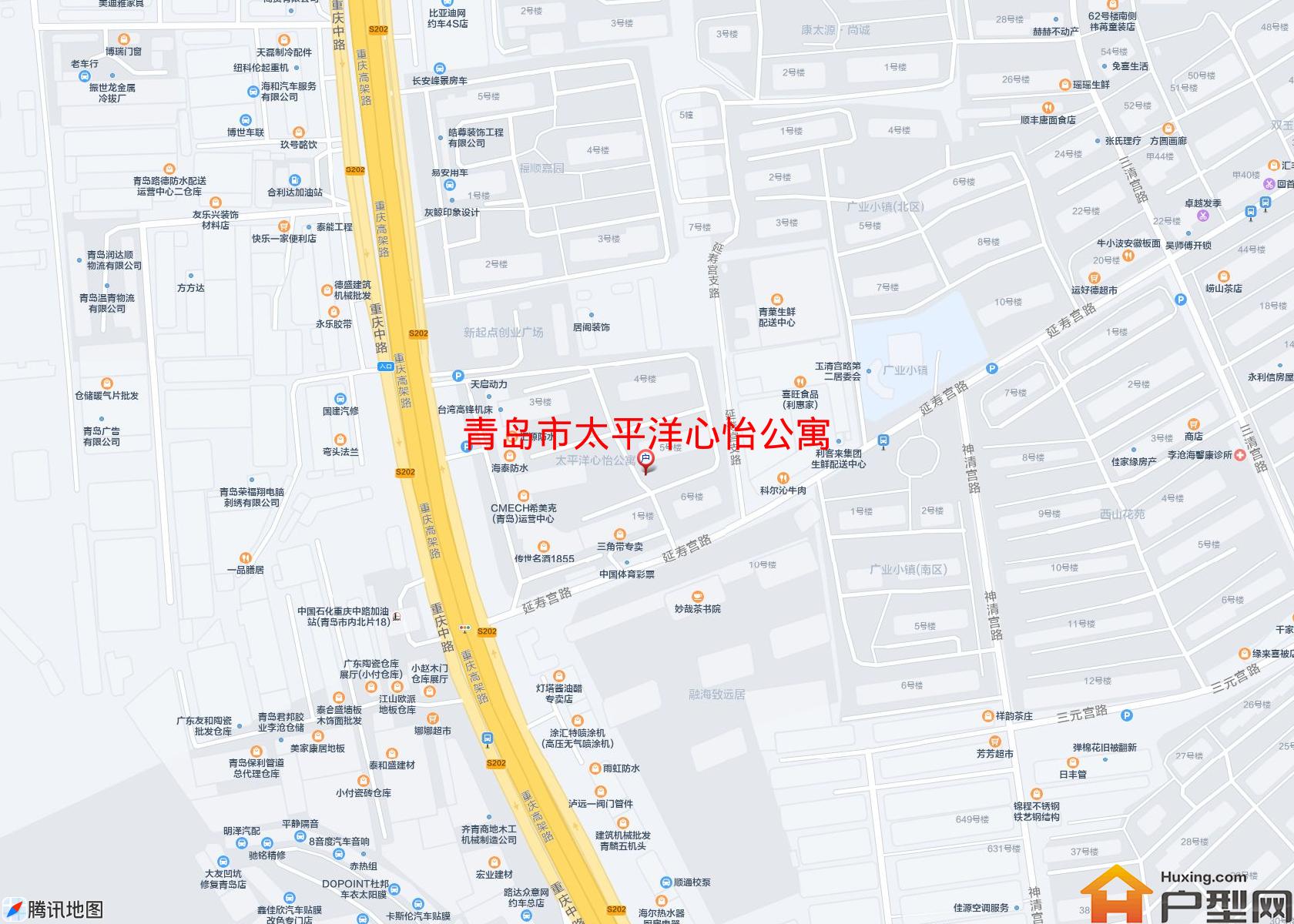 太平洋心怡公寓小区 - 户型网
