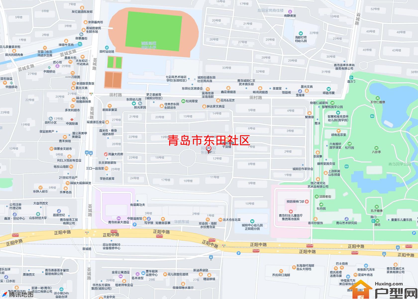 东田社区小区 - 户型网