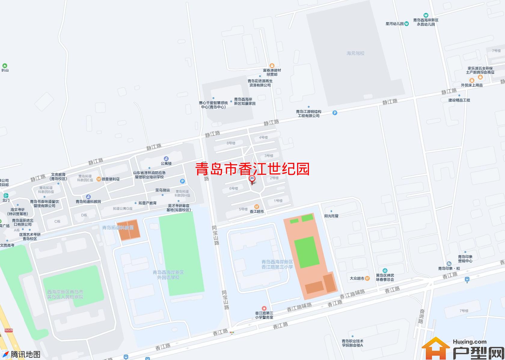 香江世纪园小区 - 户型网