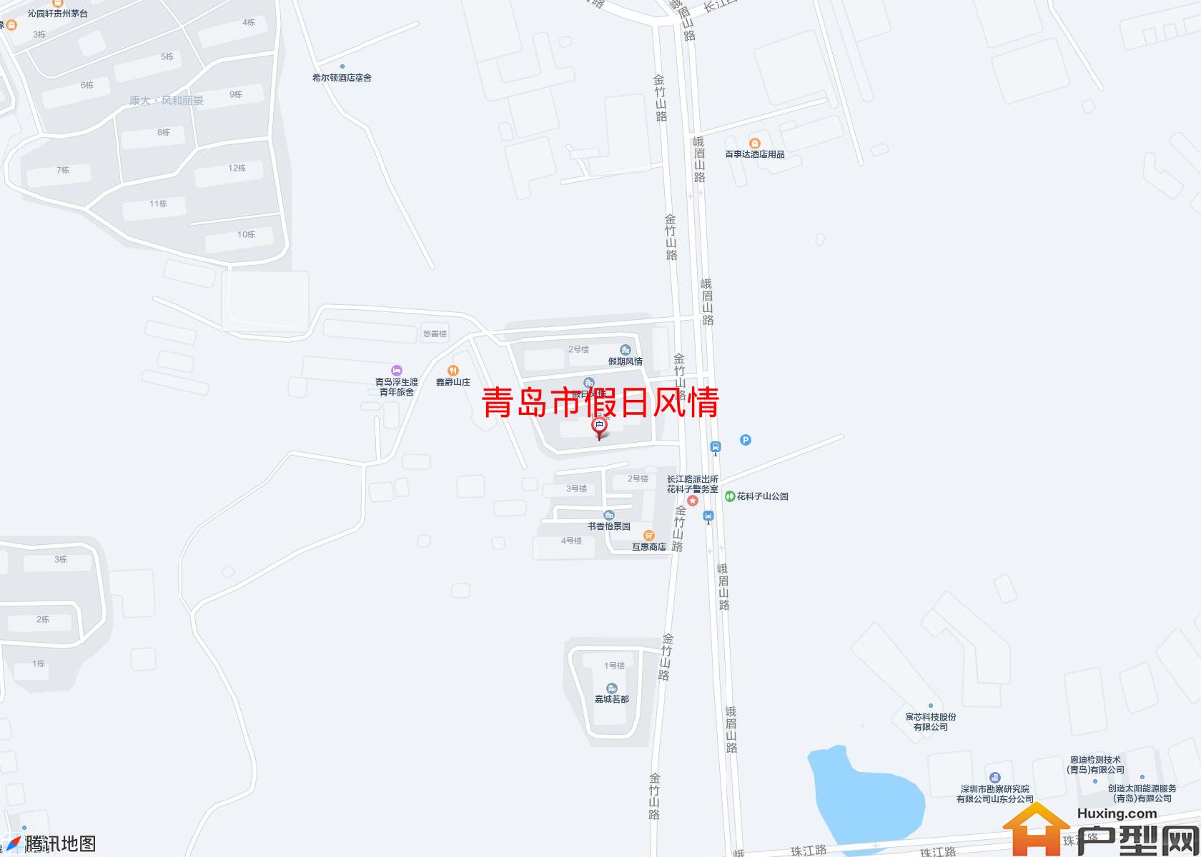假日风情小区 - 户型网