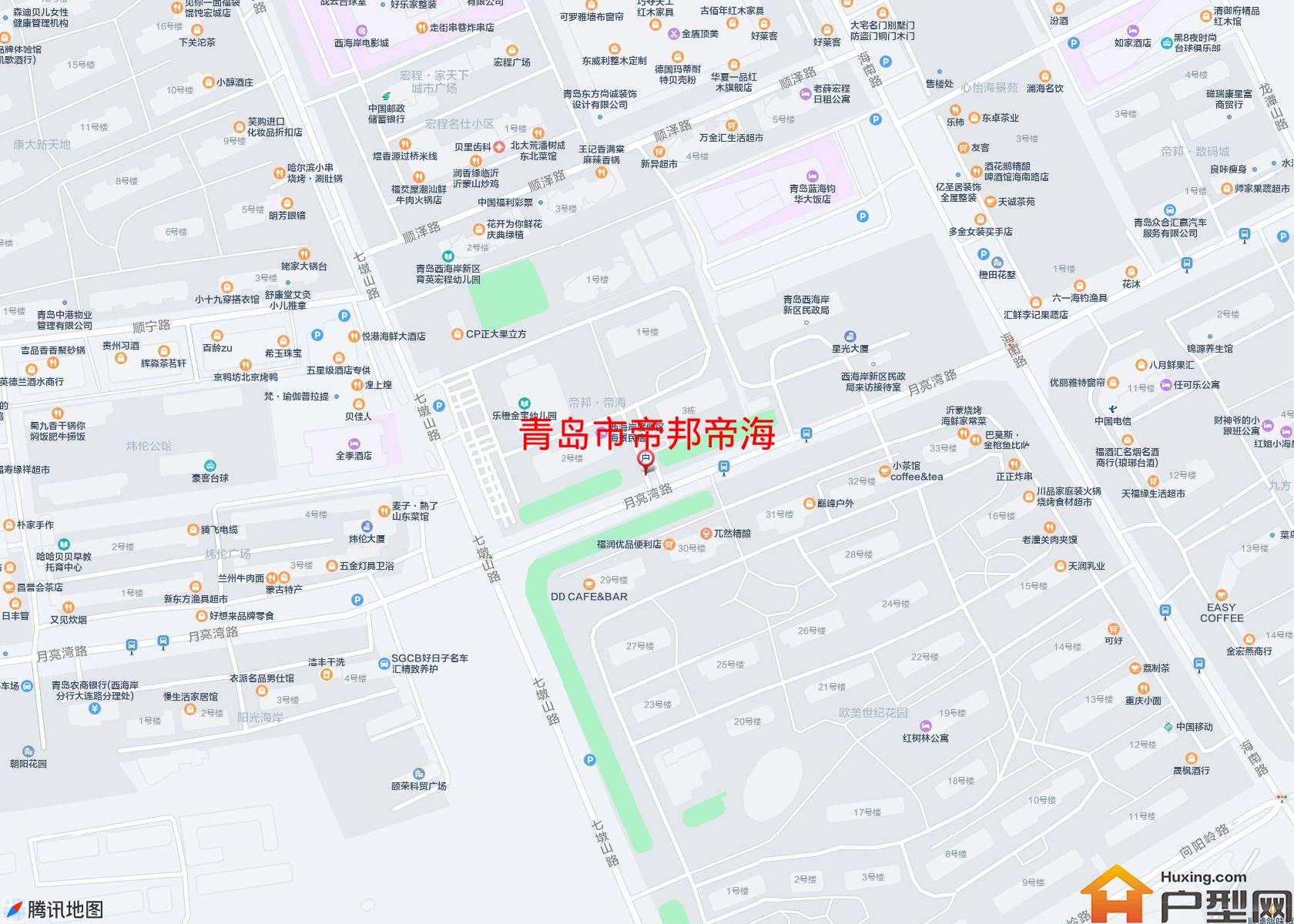 帝邦帝海小区 - 户型网 帝邦帝海小区 - 户型网