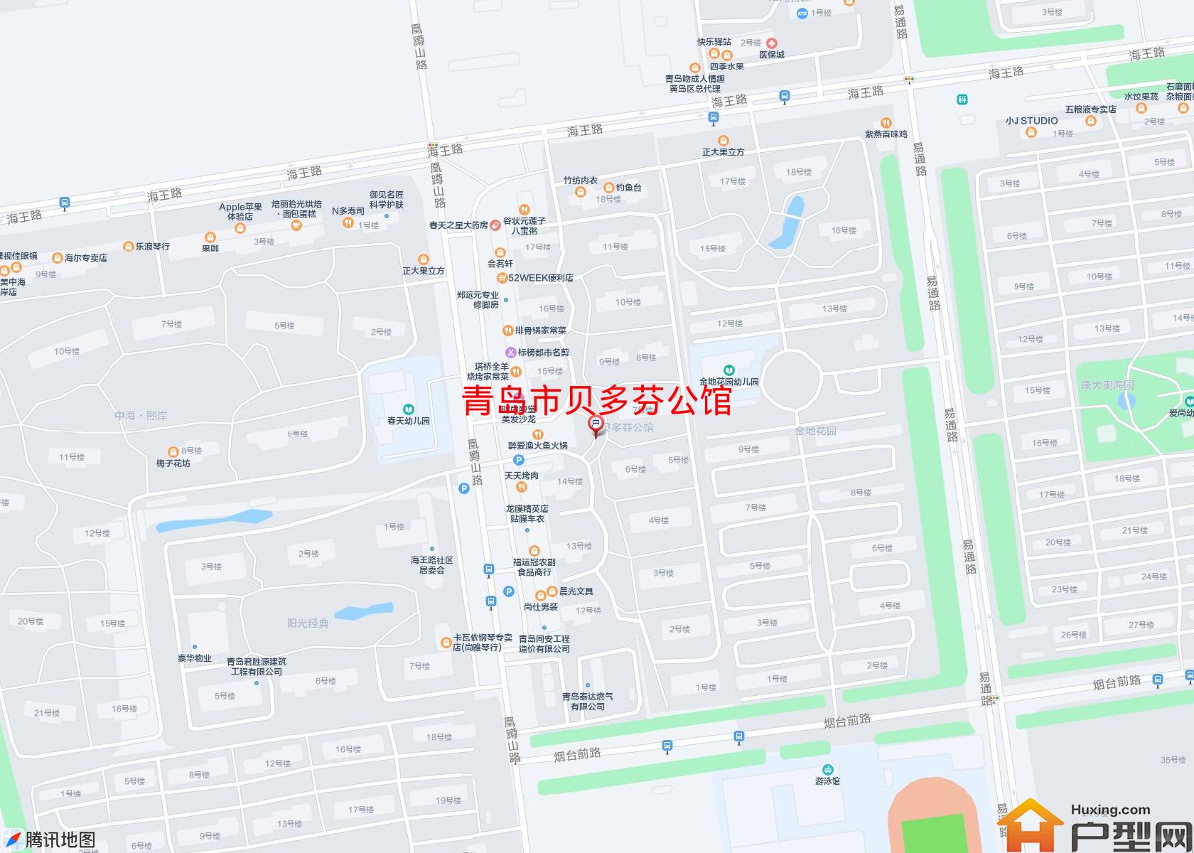 贝多芬公馆小区 - 户型网