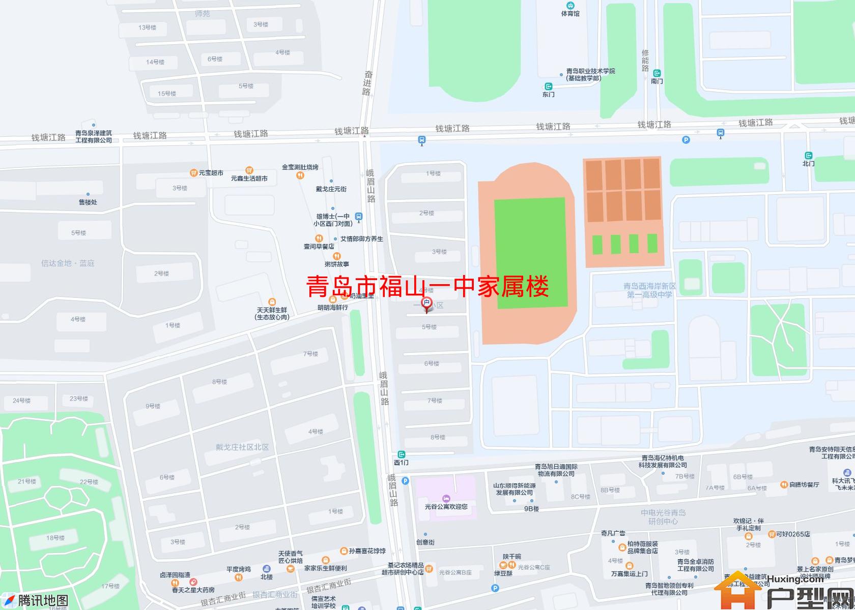 福山一中家属楼小区 - 户型网