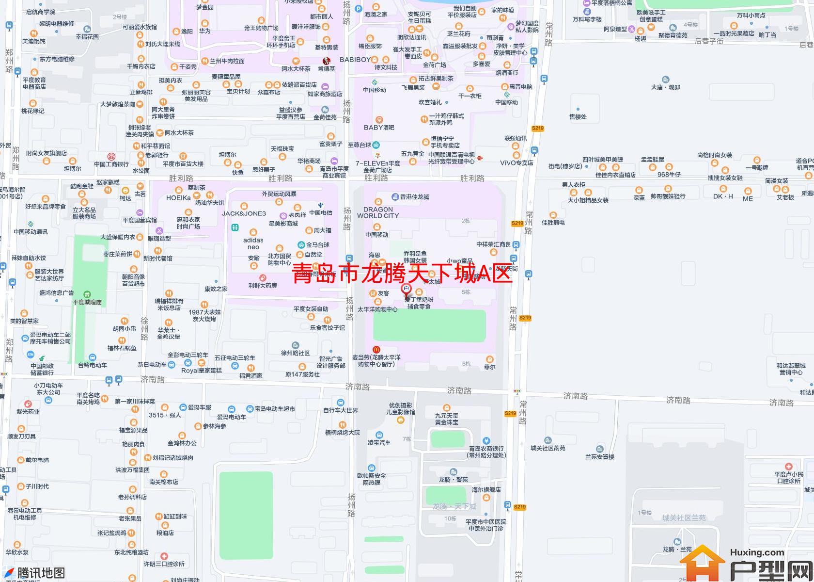 龙腾天下城A区小区 - 户型网