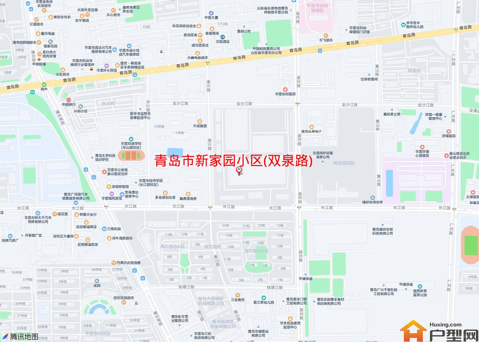 新家园小区(双泉路)小区 - 户型网
