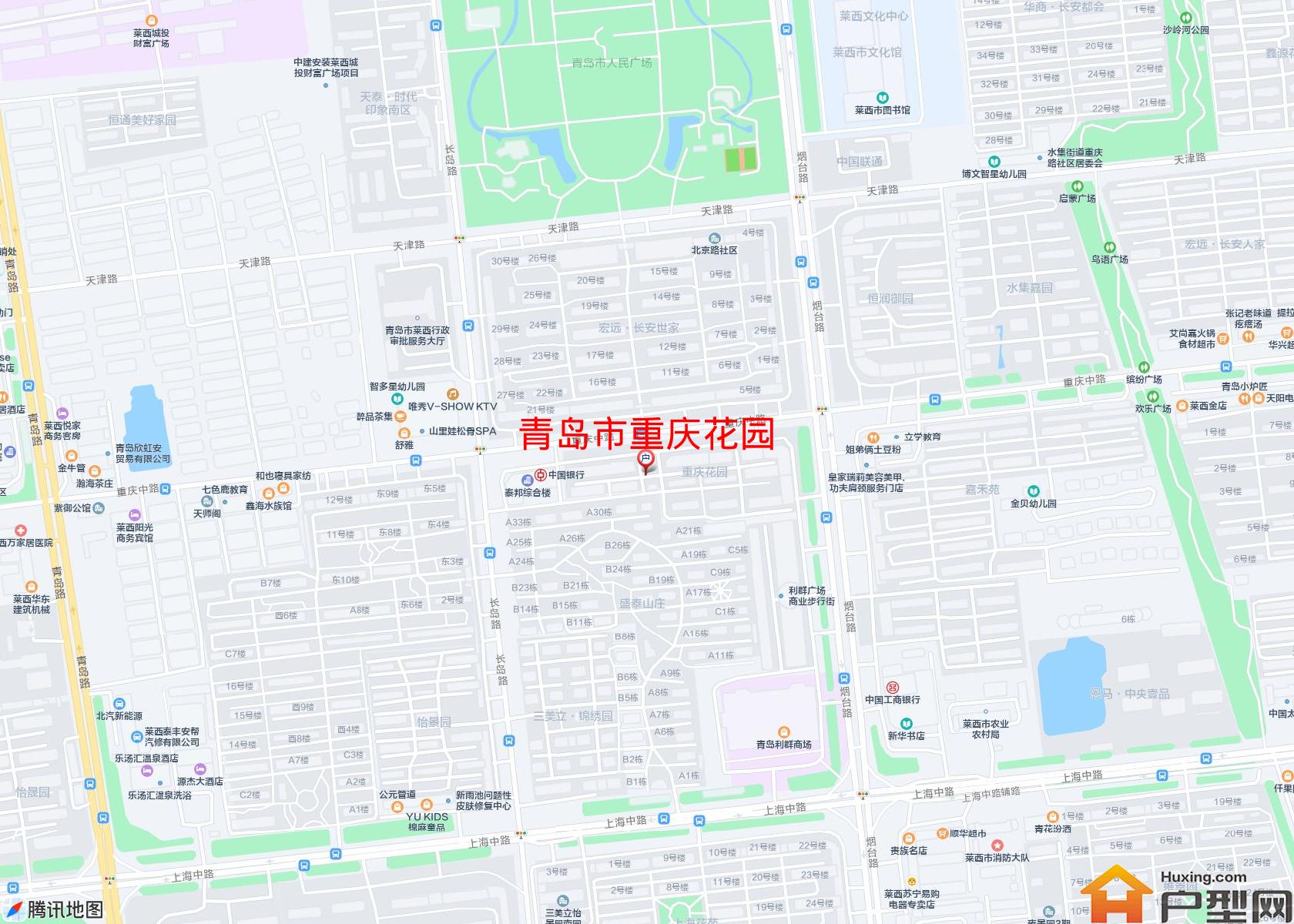 重庆花园小区 - 户型网