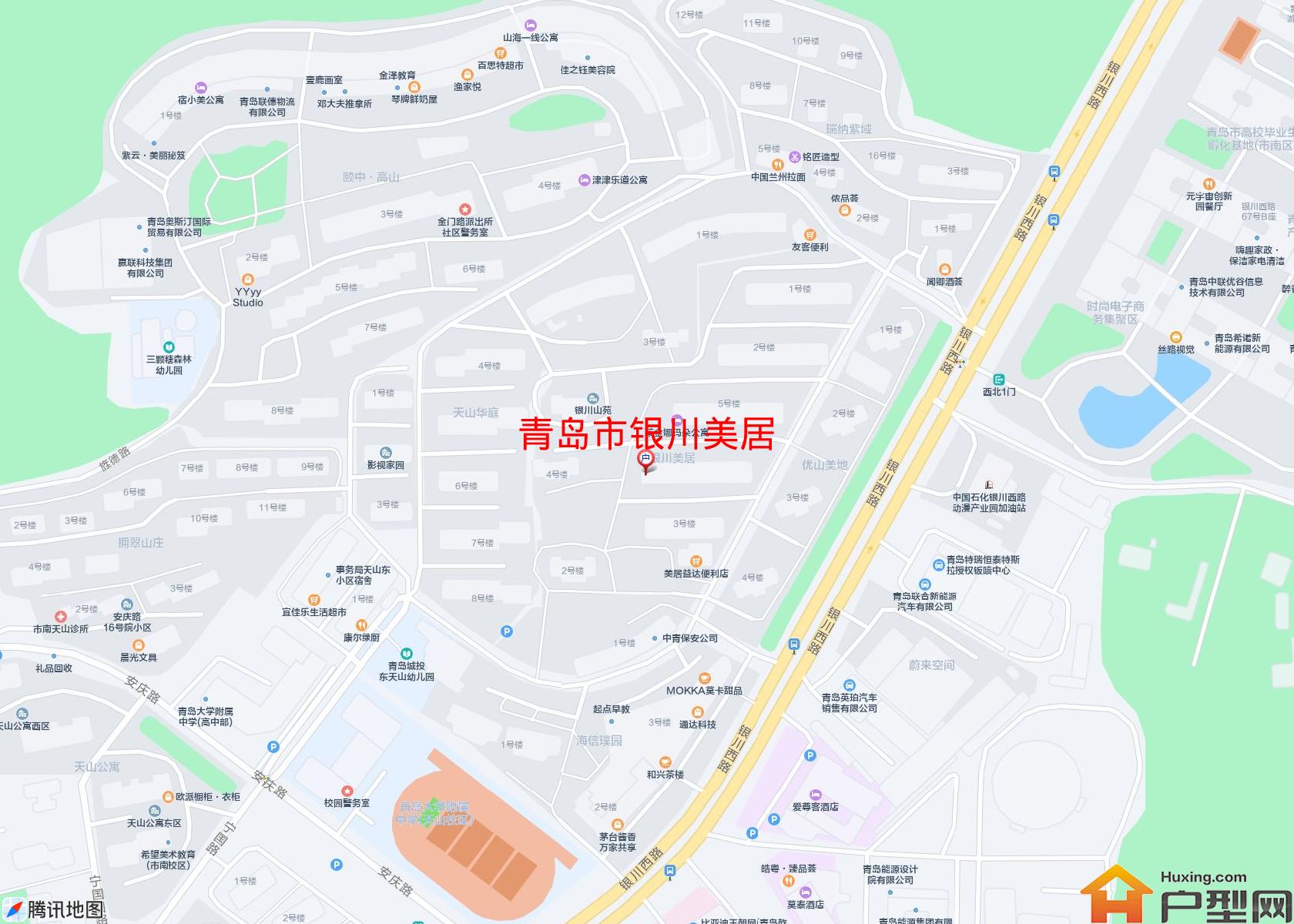 银川美居小区 - 户型网