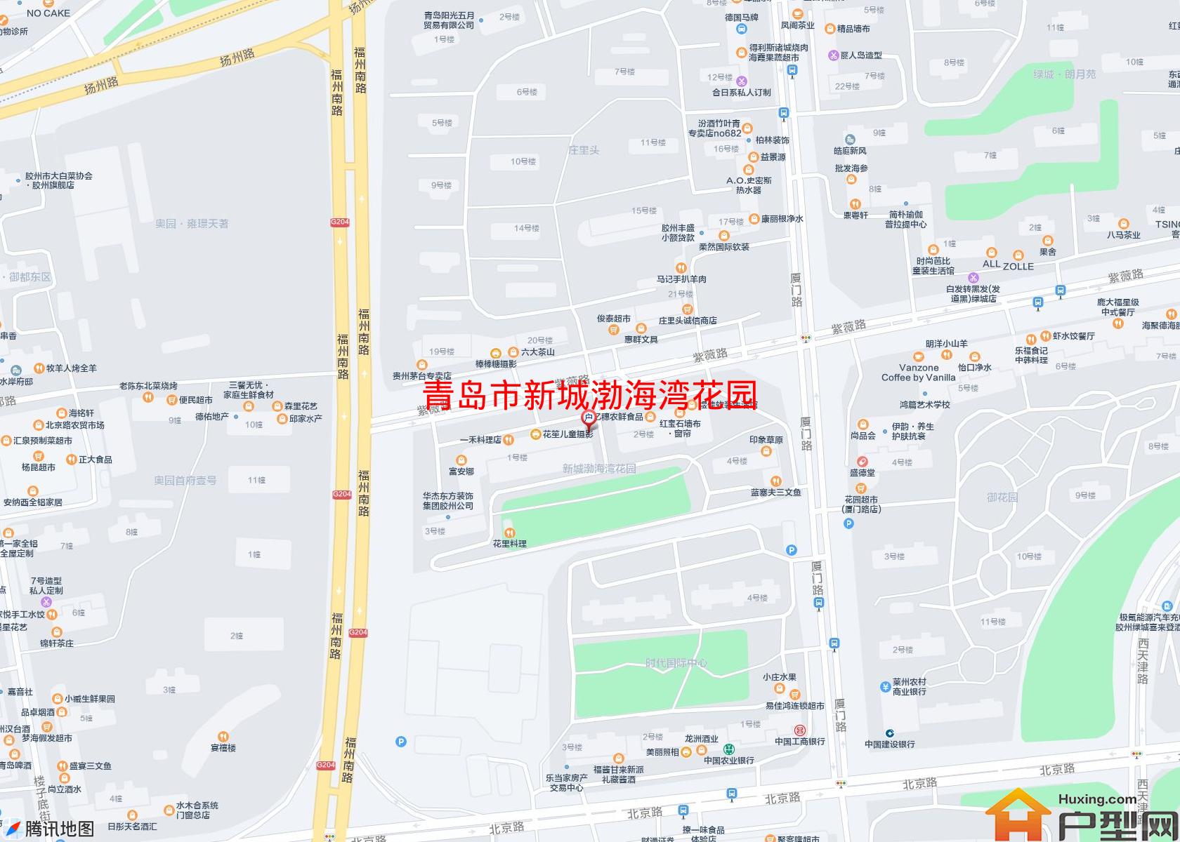 新城渤海湾花园小区 - 户型网
