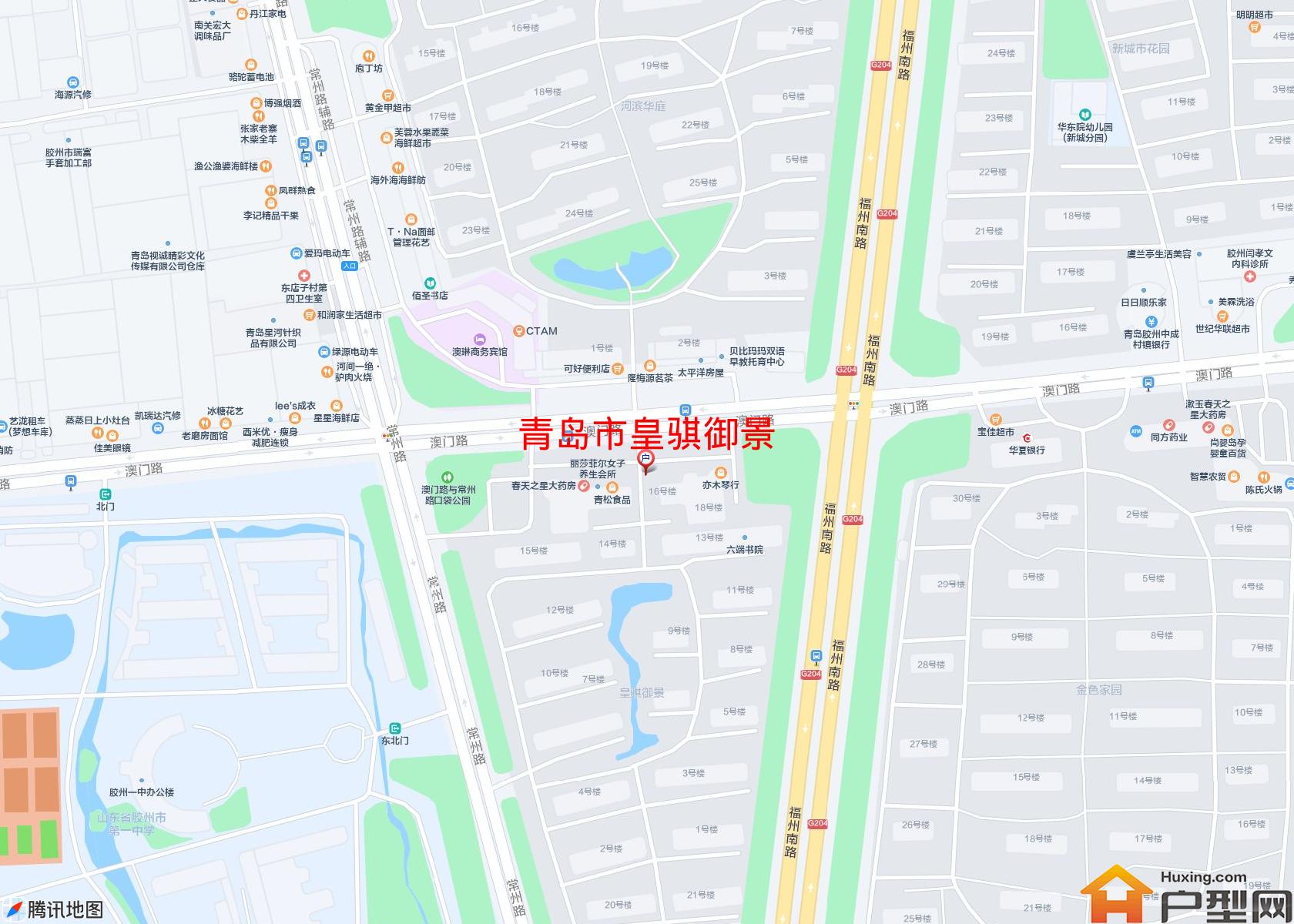 皇骐御景小区 - 户型网